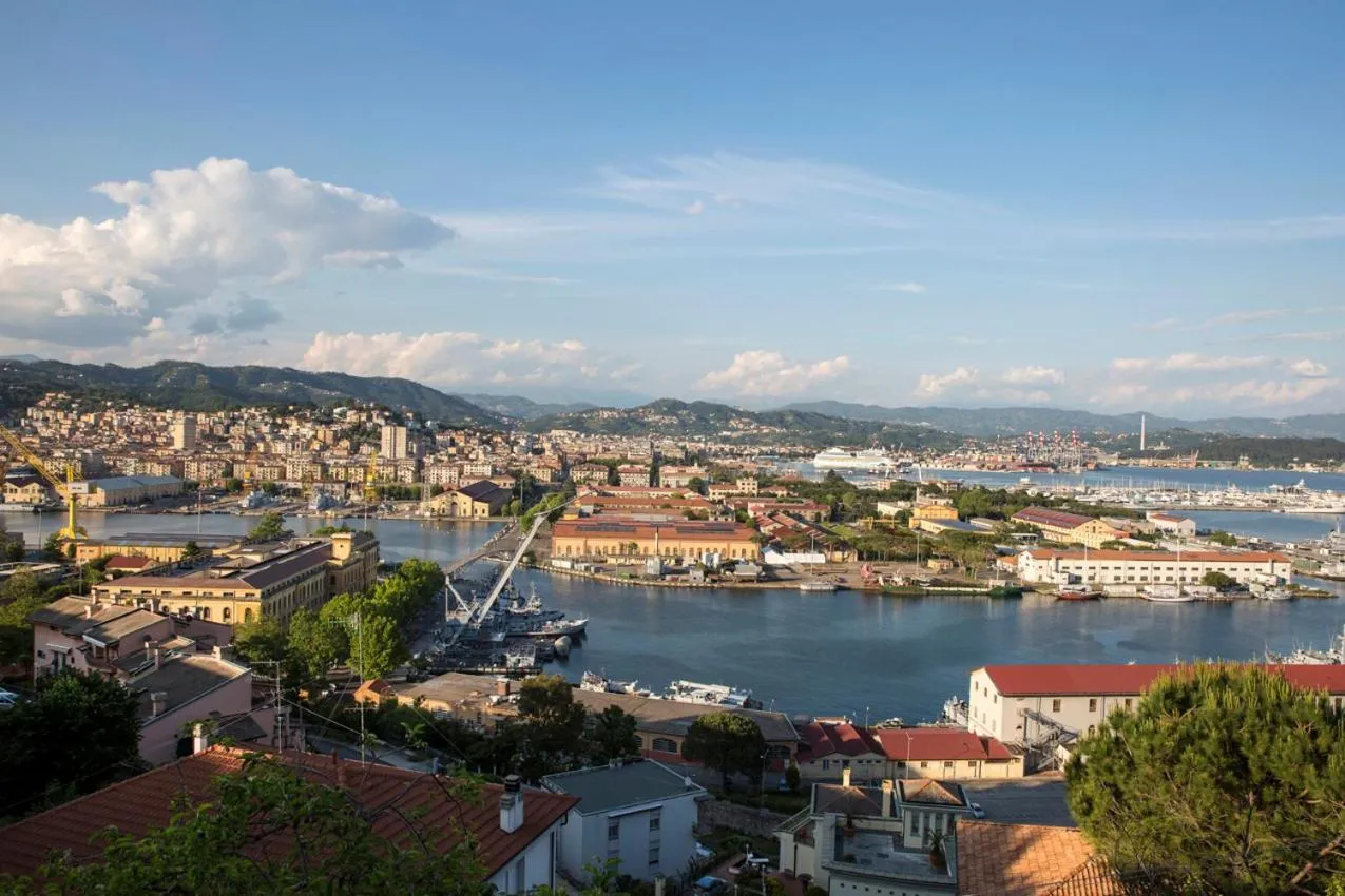 Bird's eye view in La Finestra Sul Golfo Affittacamere