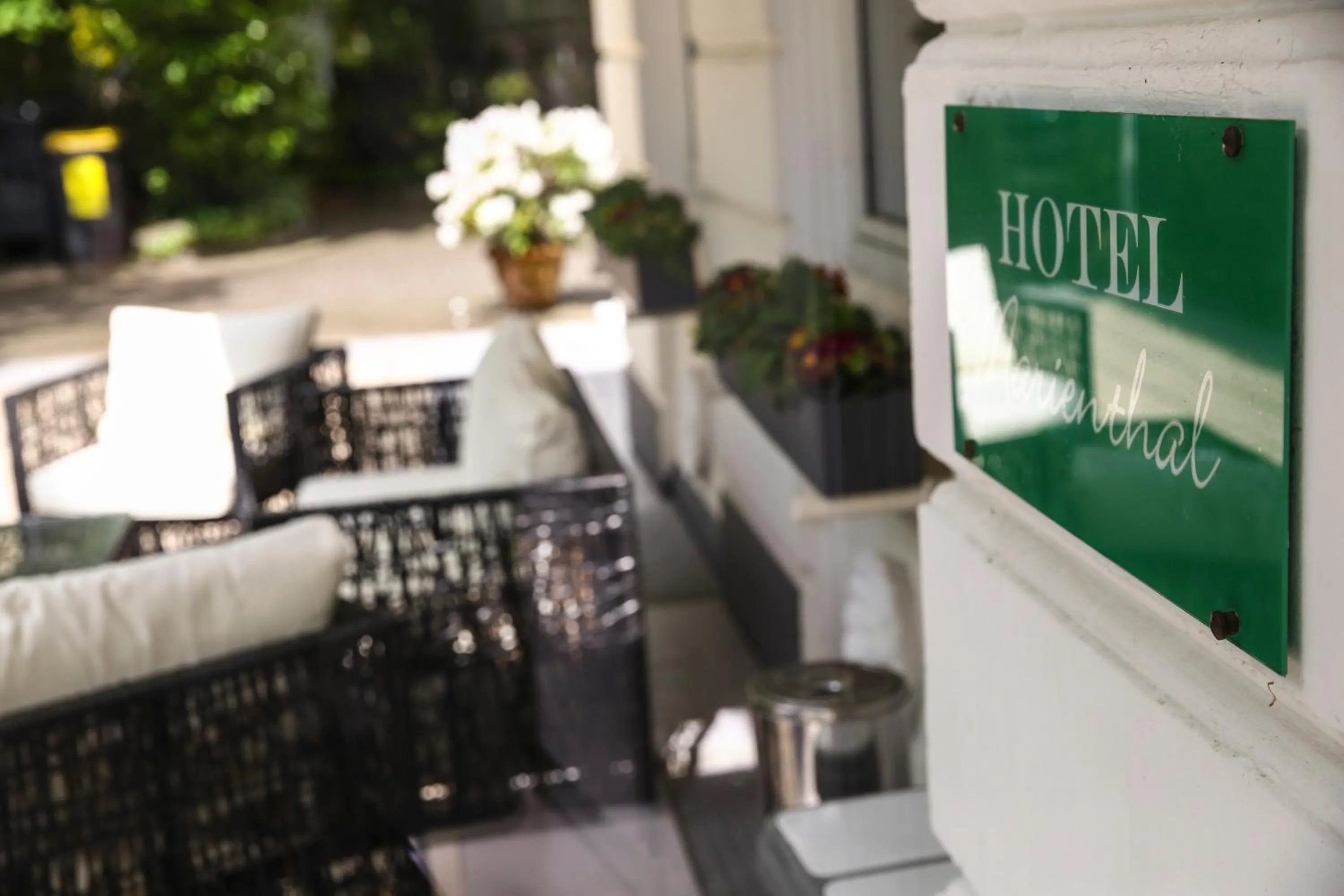 Facade/entrance in Hotel Marienthal Garni