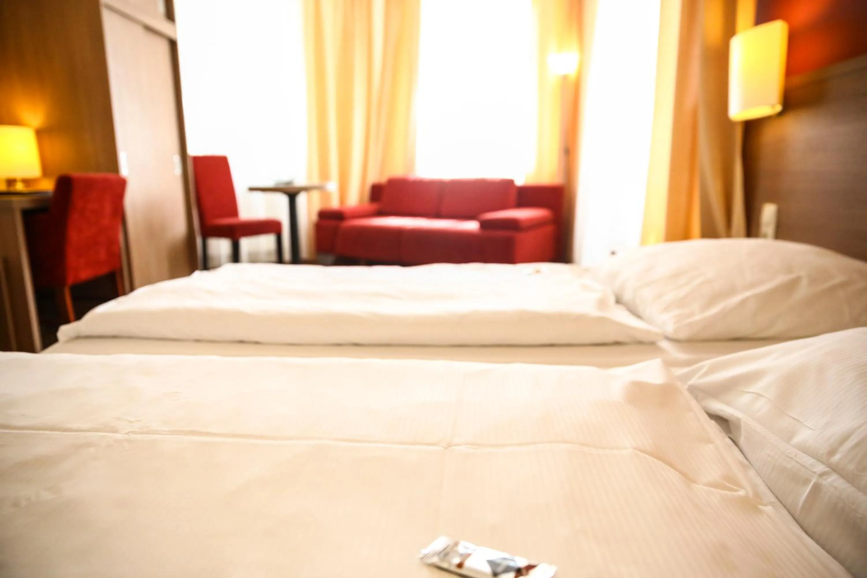 Photo of the whole room, Bed in Hotel Marienthal Garni