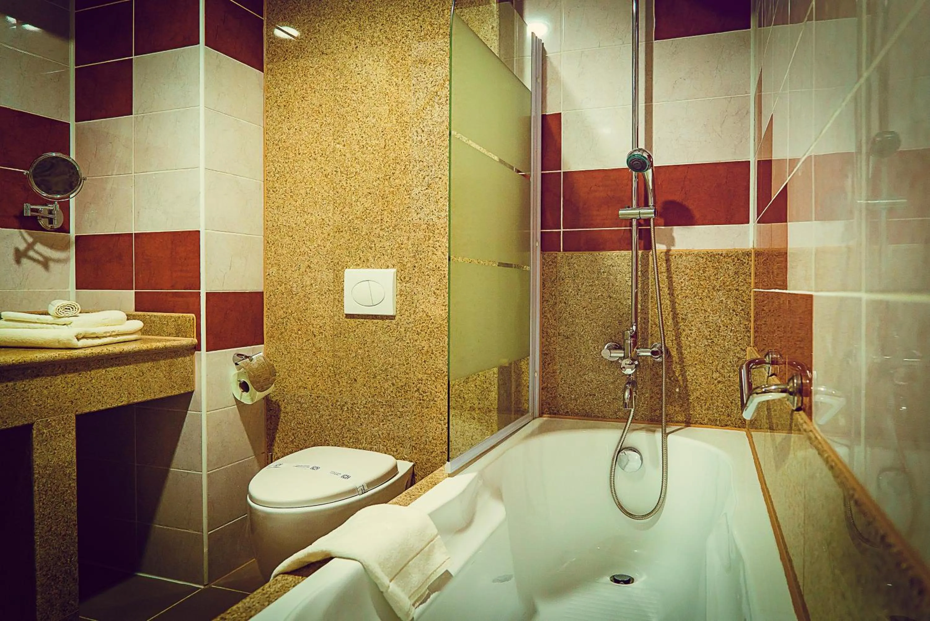 Bathroom in Hotel Perla