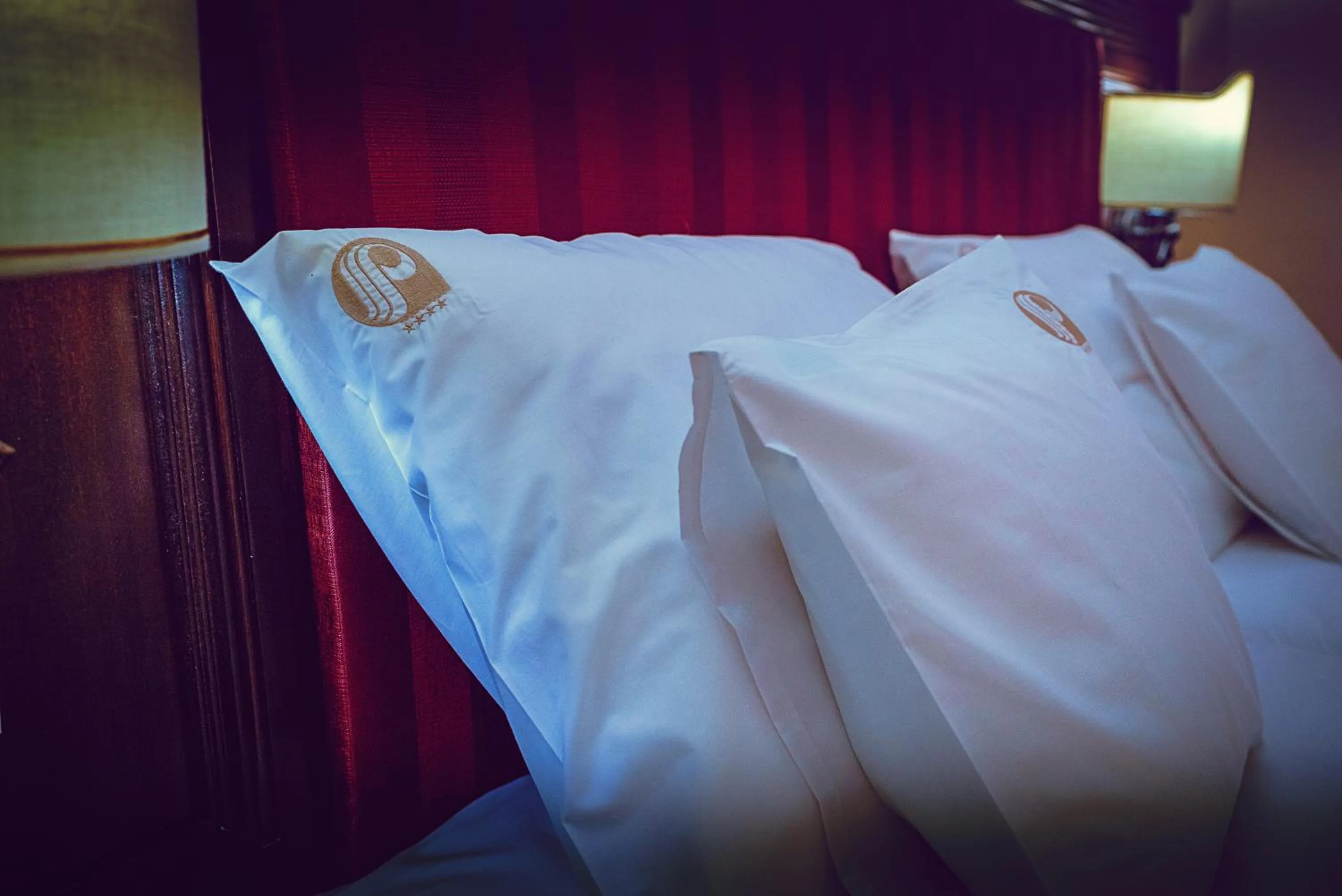 Decorative detail, Bed in Hotel Perla