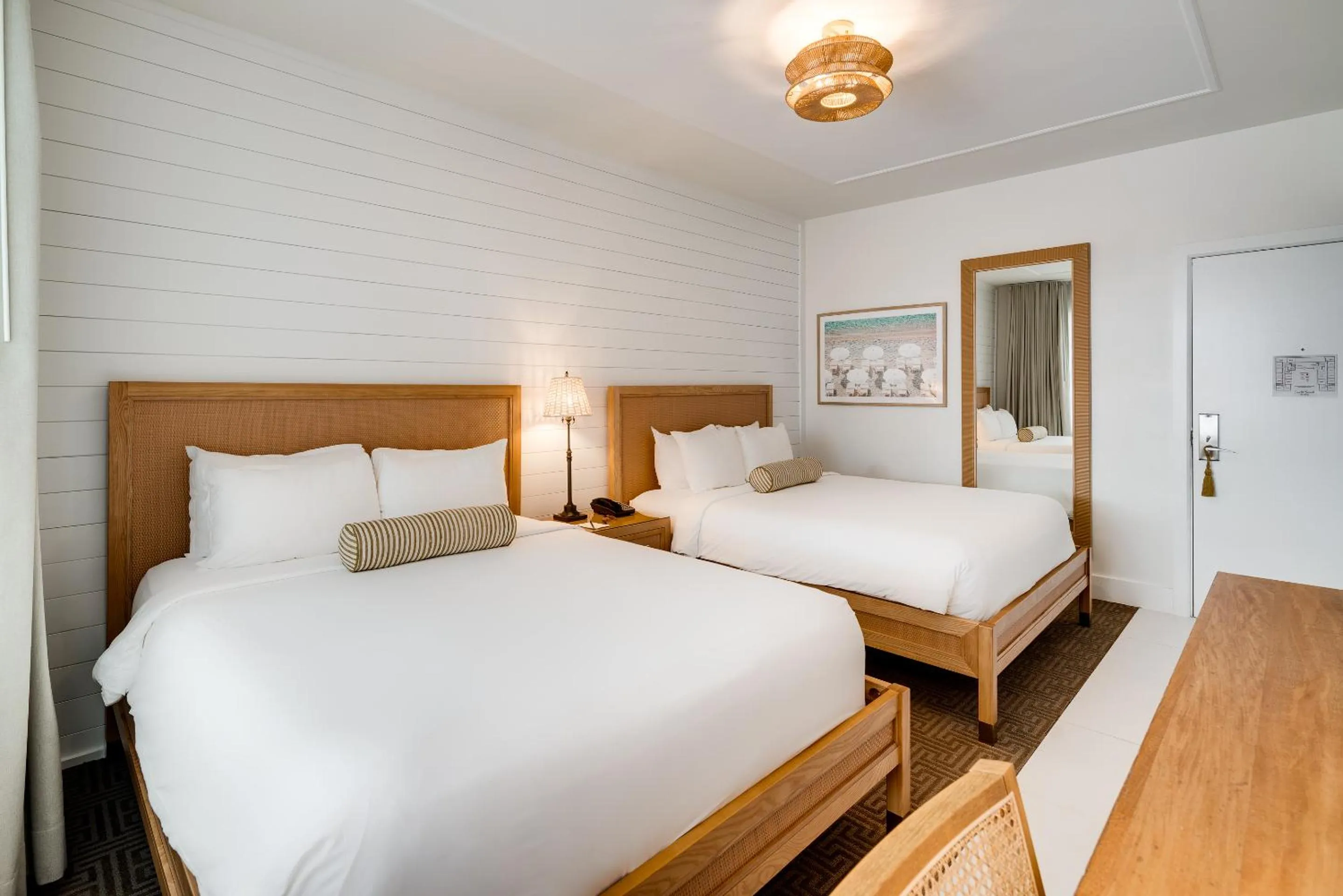 Bed in South Beach Hotel