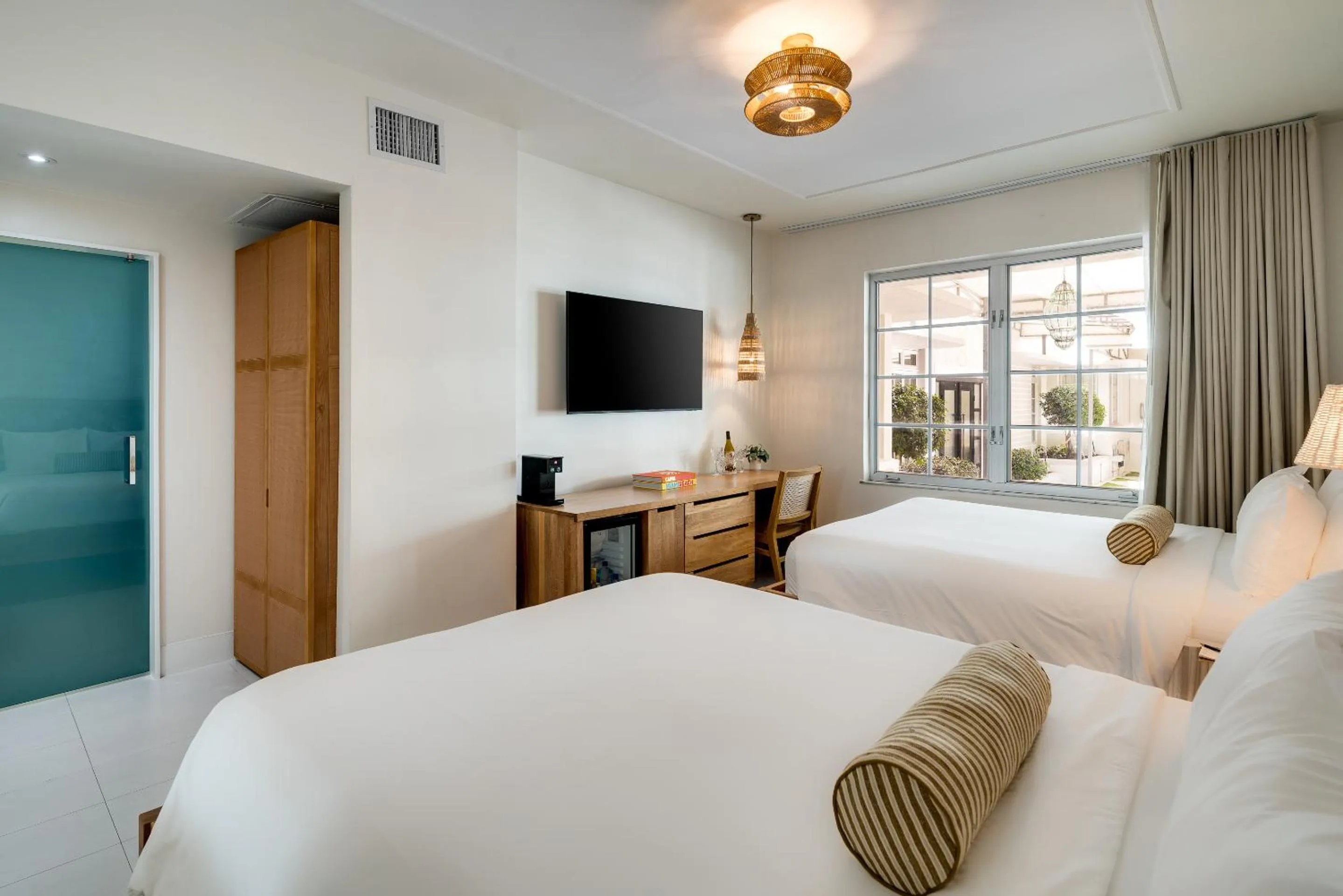 Bed in South Beach Hotel