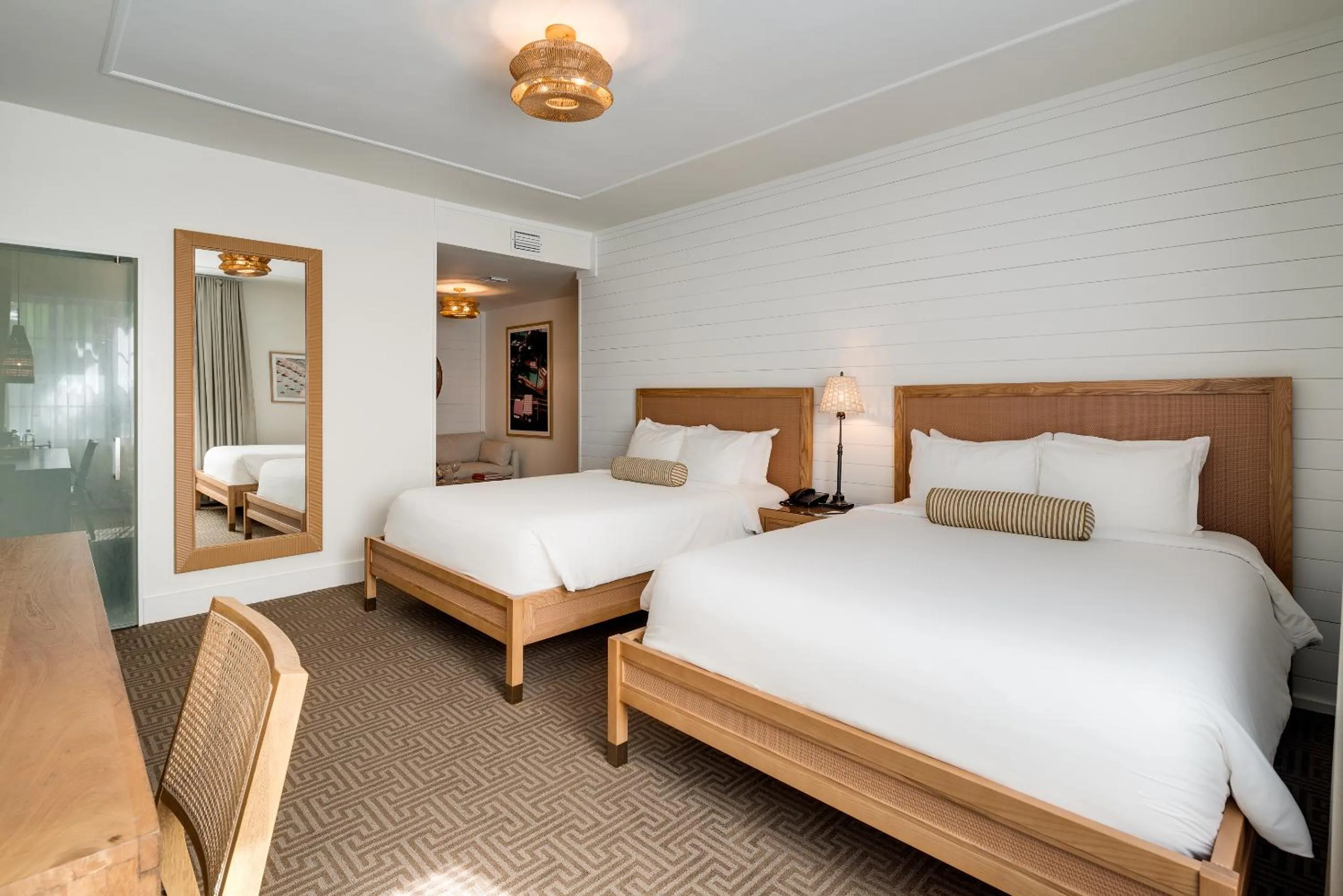 Bed in South Beach Hotel