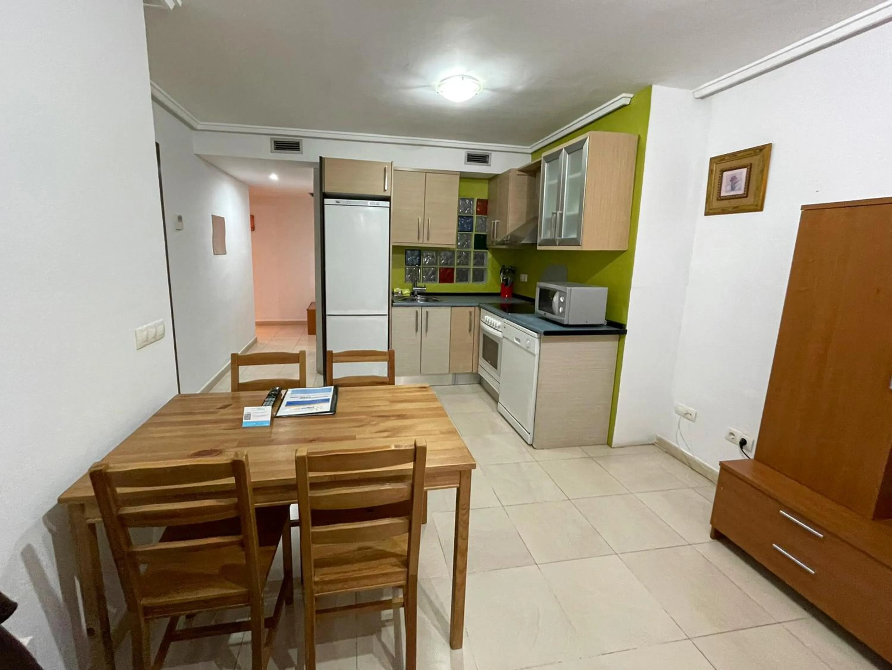 Kitchen or kitchenette in Apartamentos Terrazas al Mar 3000