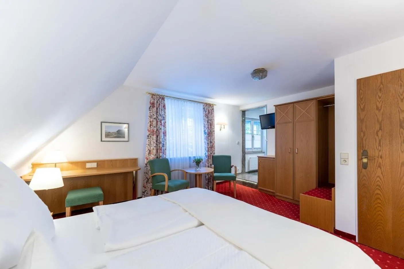 Photo of the whole room, Bed in Landgasthof Adler