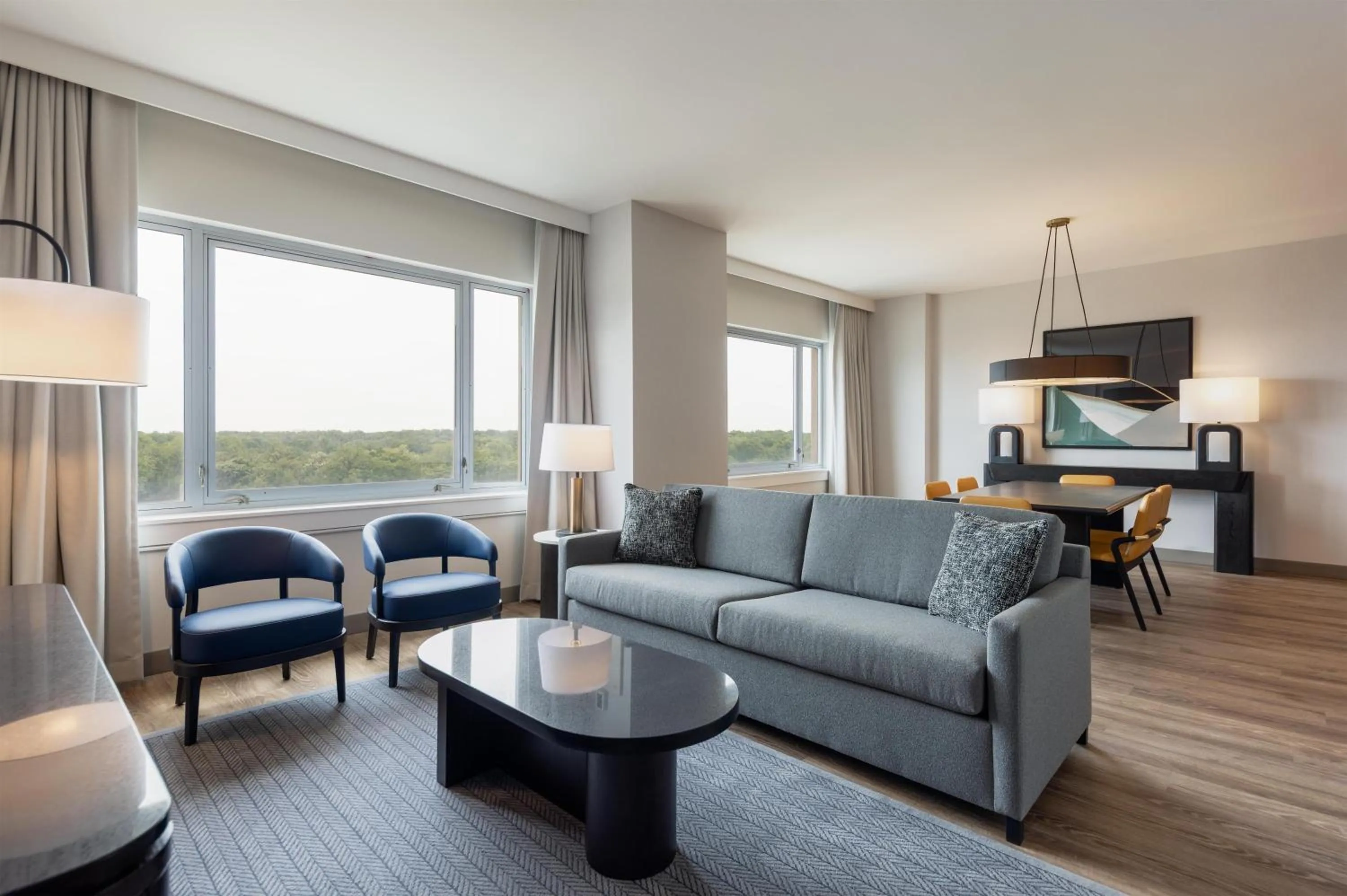 Photo of the whole room in Hyatt Centric Chicago Ohare