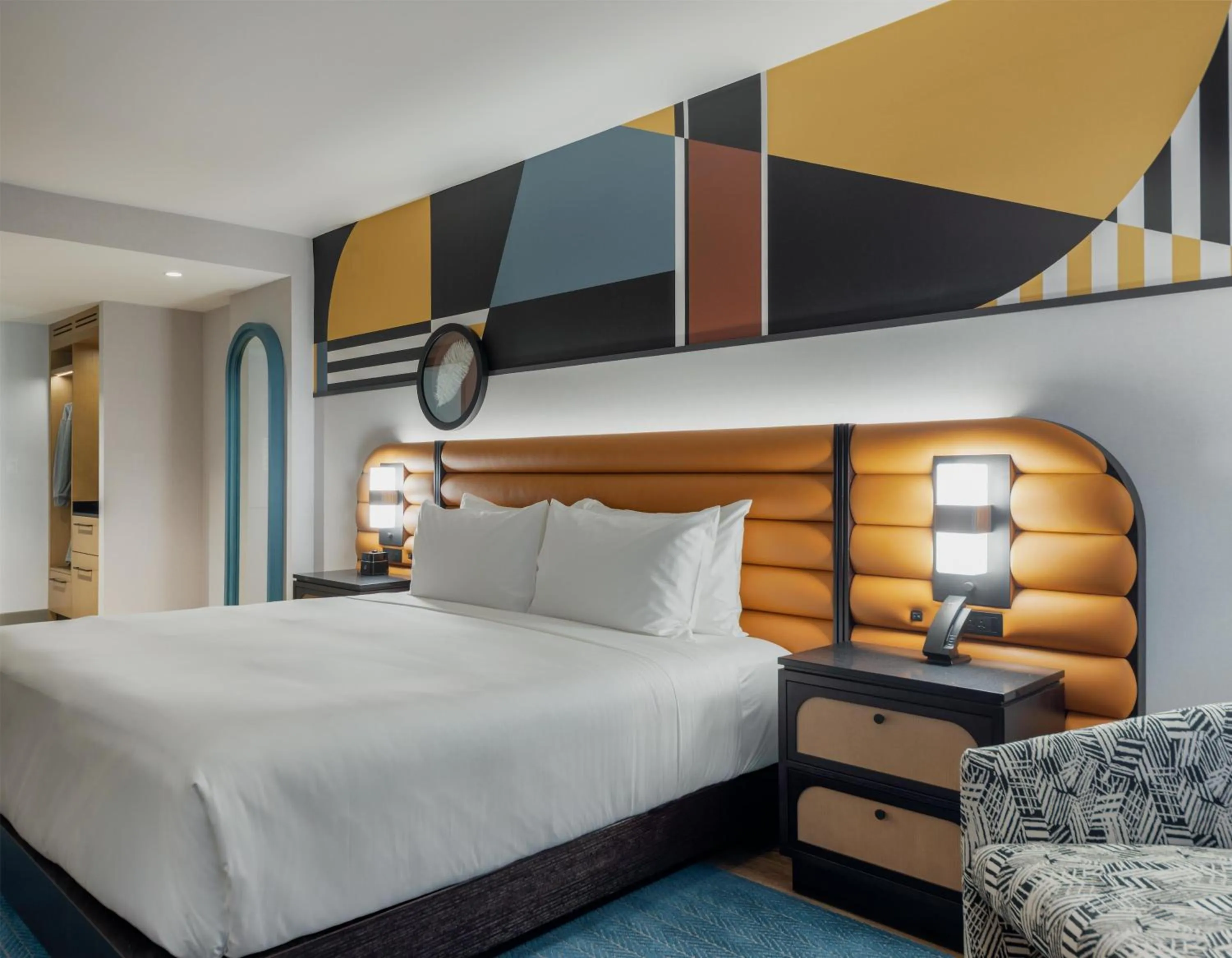 Bedroom, Bed in Hyatt Centric Chicago Ohare