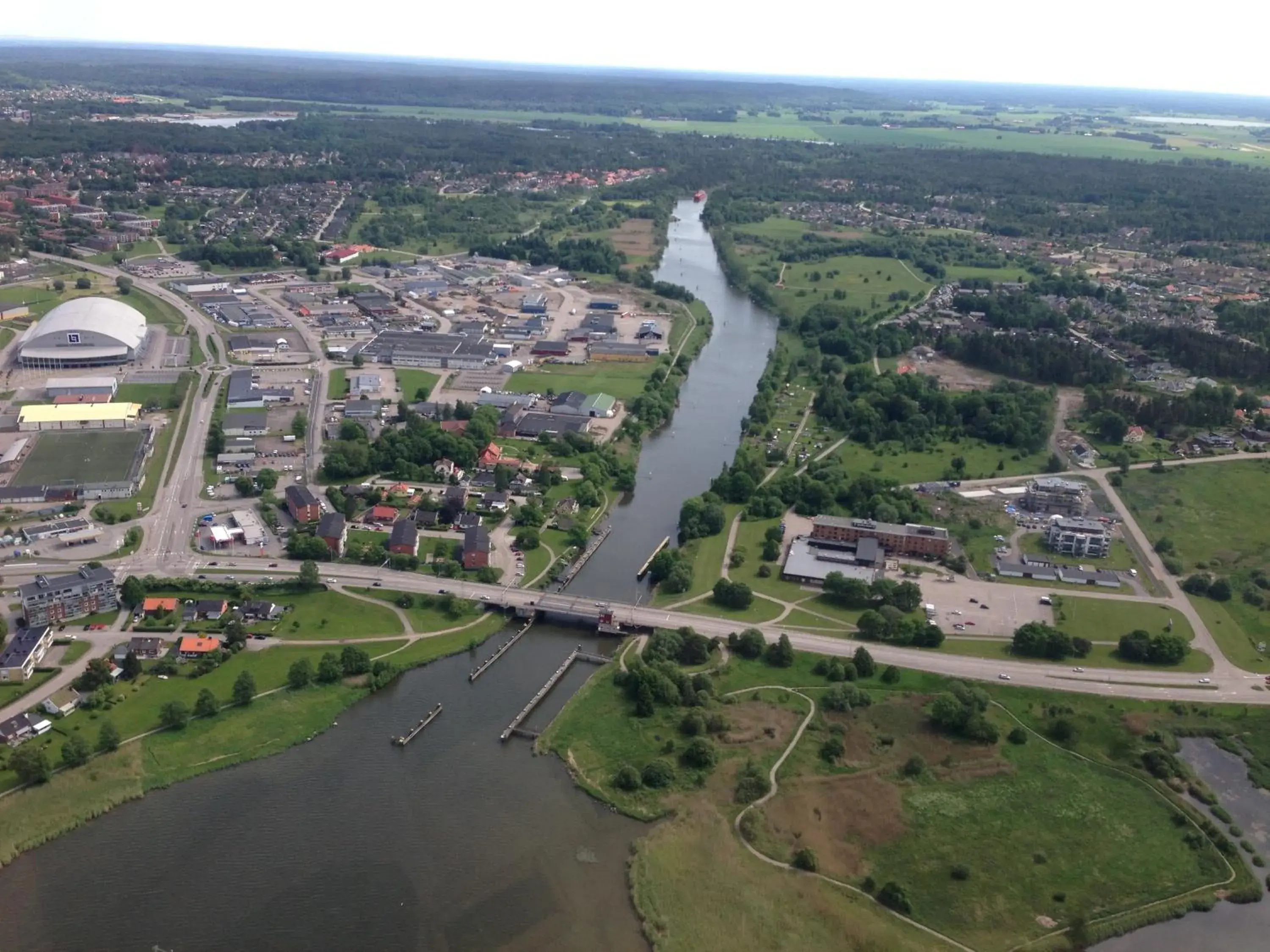 Bird's eye view in Quality Hotel Vänersborg Bird's eye view in Quality Hotel Vänersborg