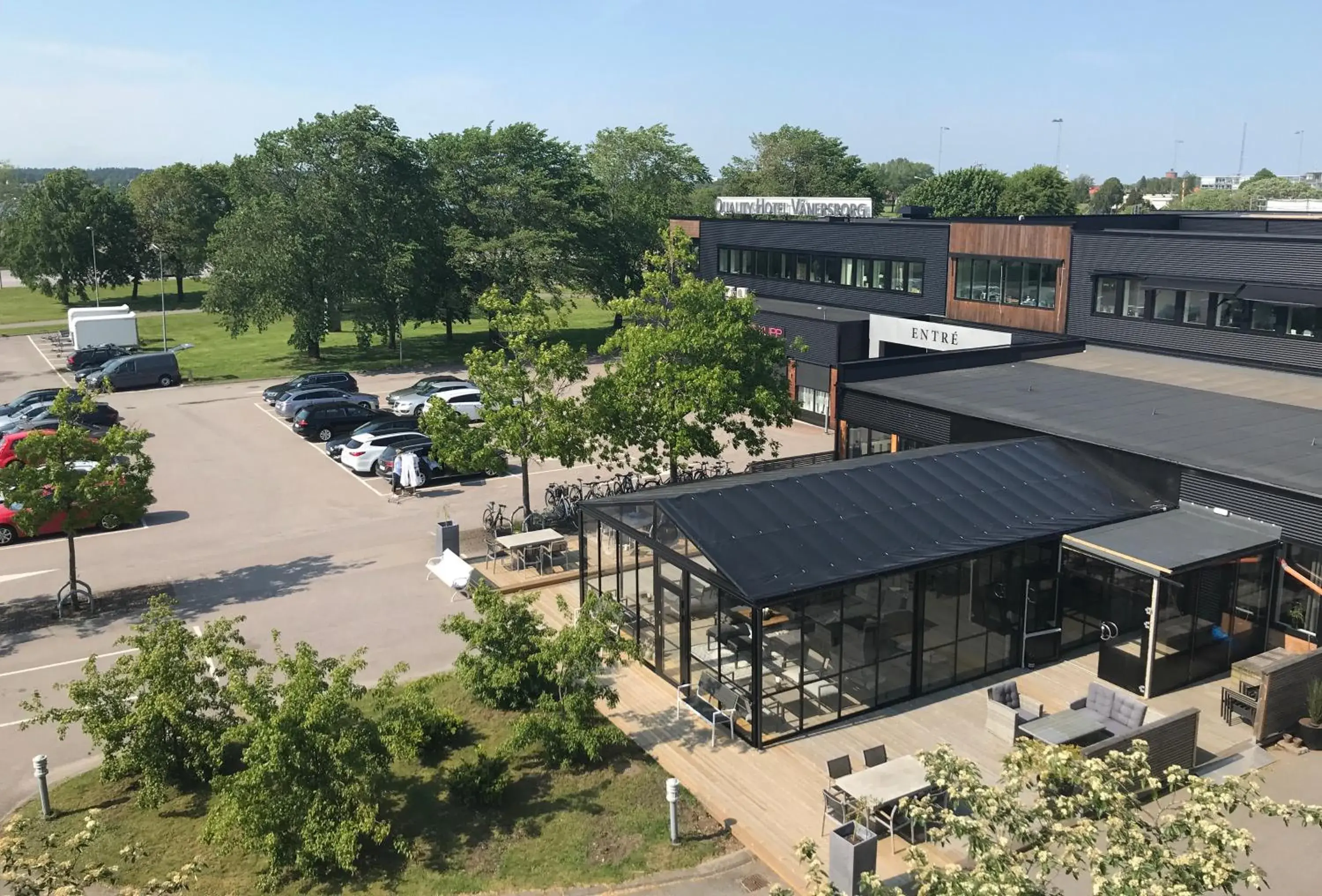 Property building in Quality Hotel Vänersborg Property building in Quality Hotel Vänersborg