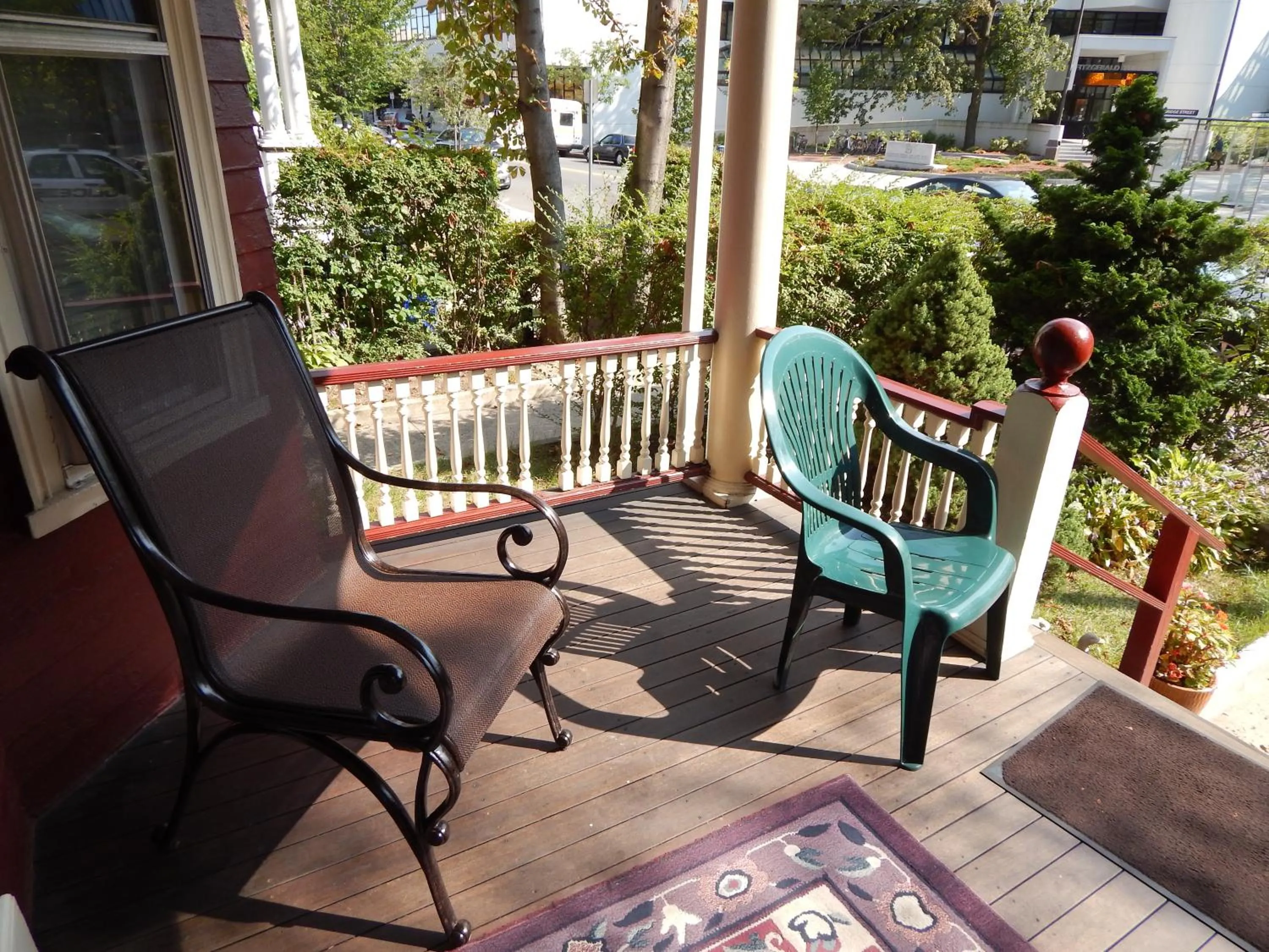 Balcony/Terrace in A Friendly Inn at Harvard
