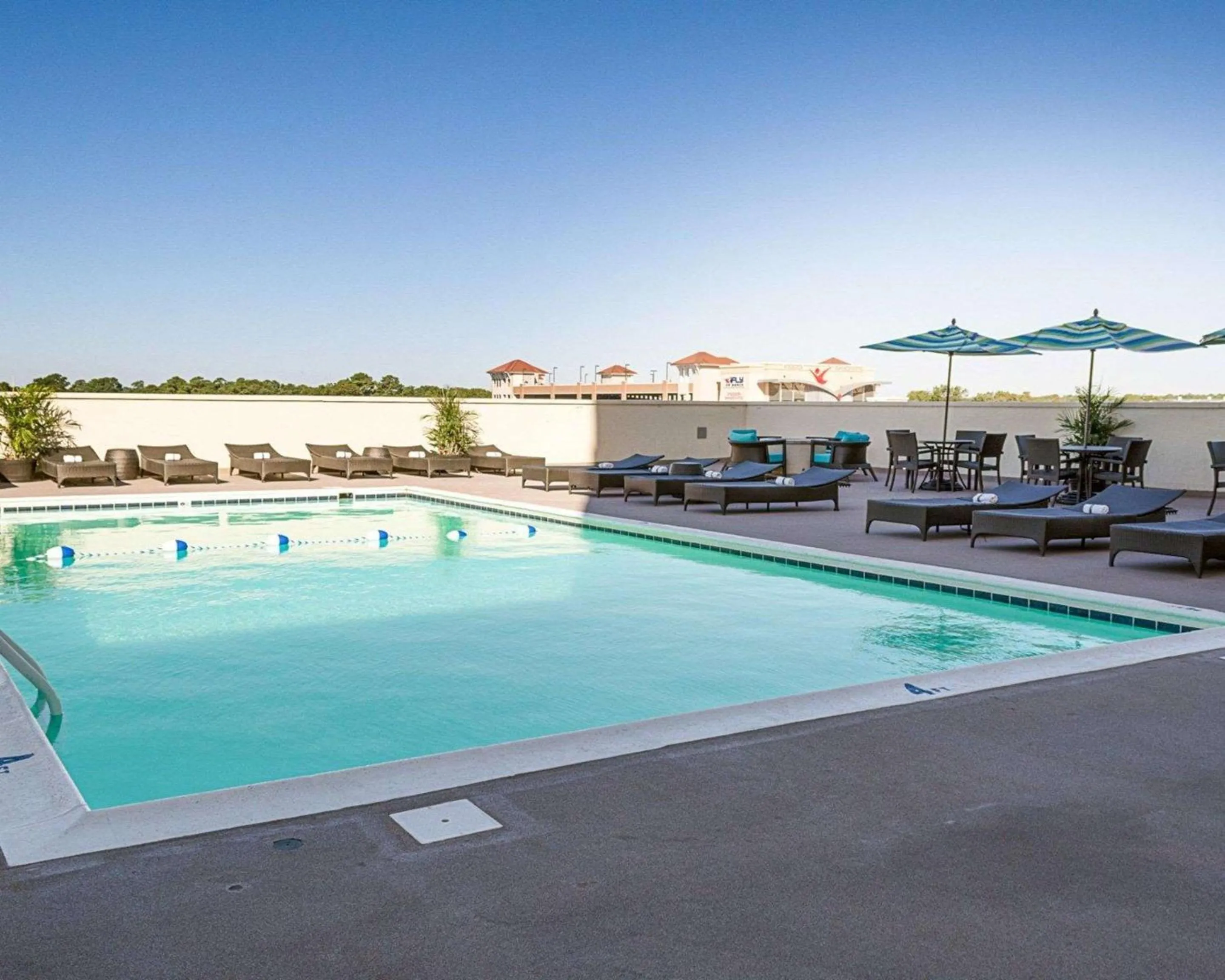 On site in Comfort Suites Beachfront