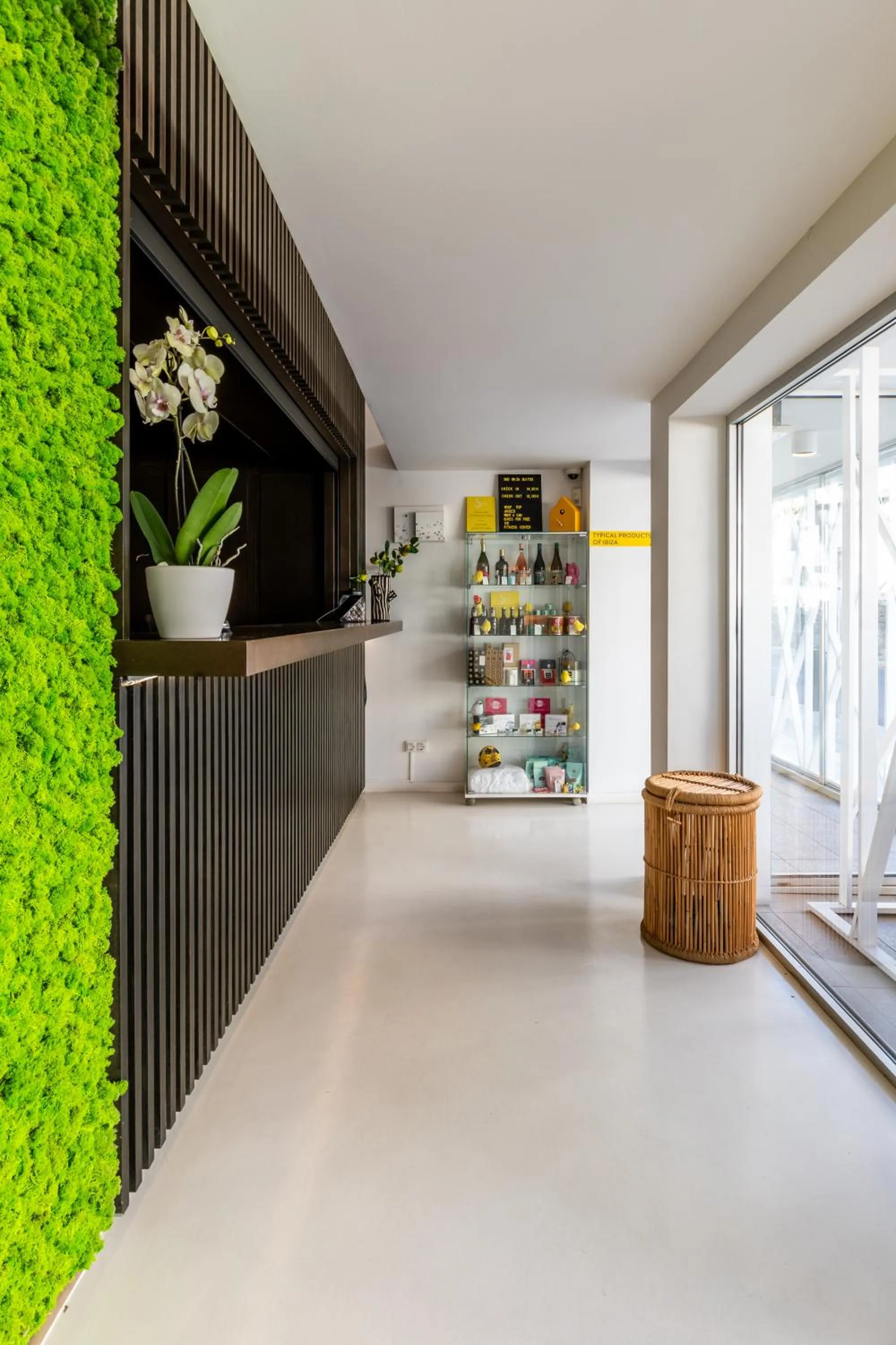 Lobby or reception in Sud Ibiza Suites