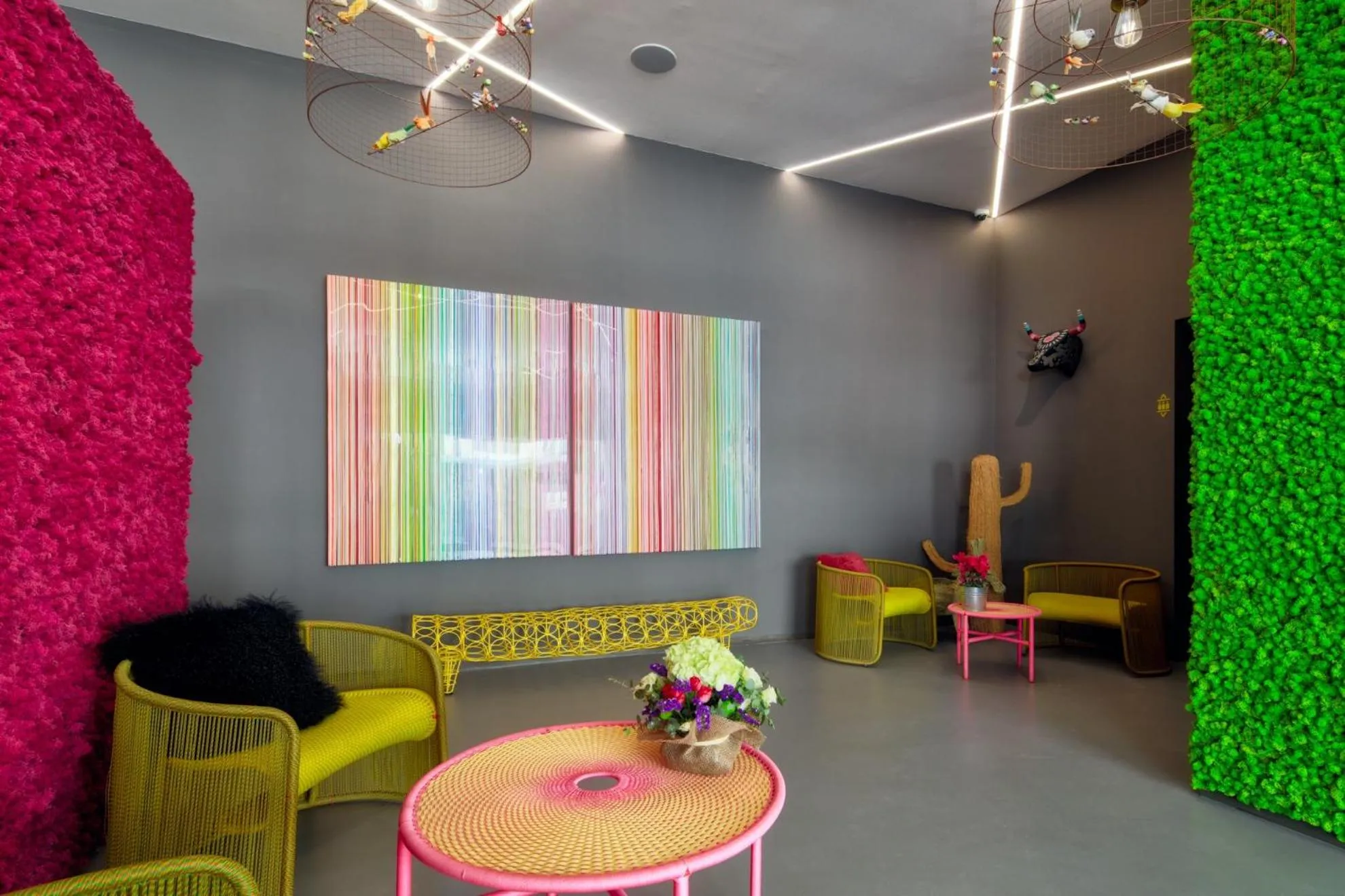 Lobby or reception in Sud Ibiza Suites