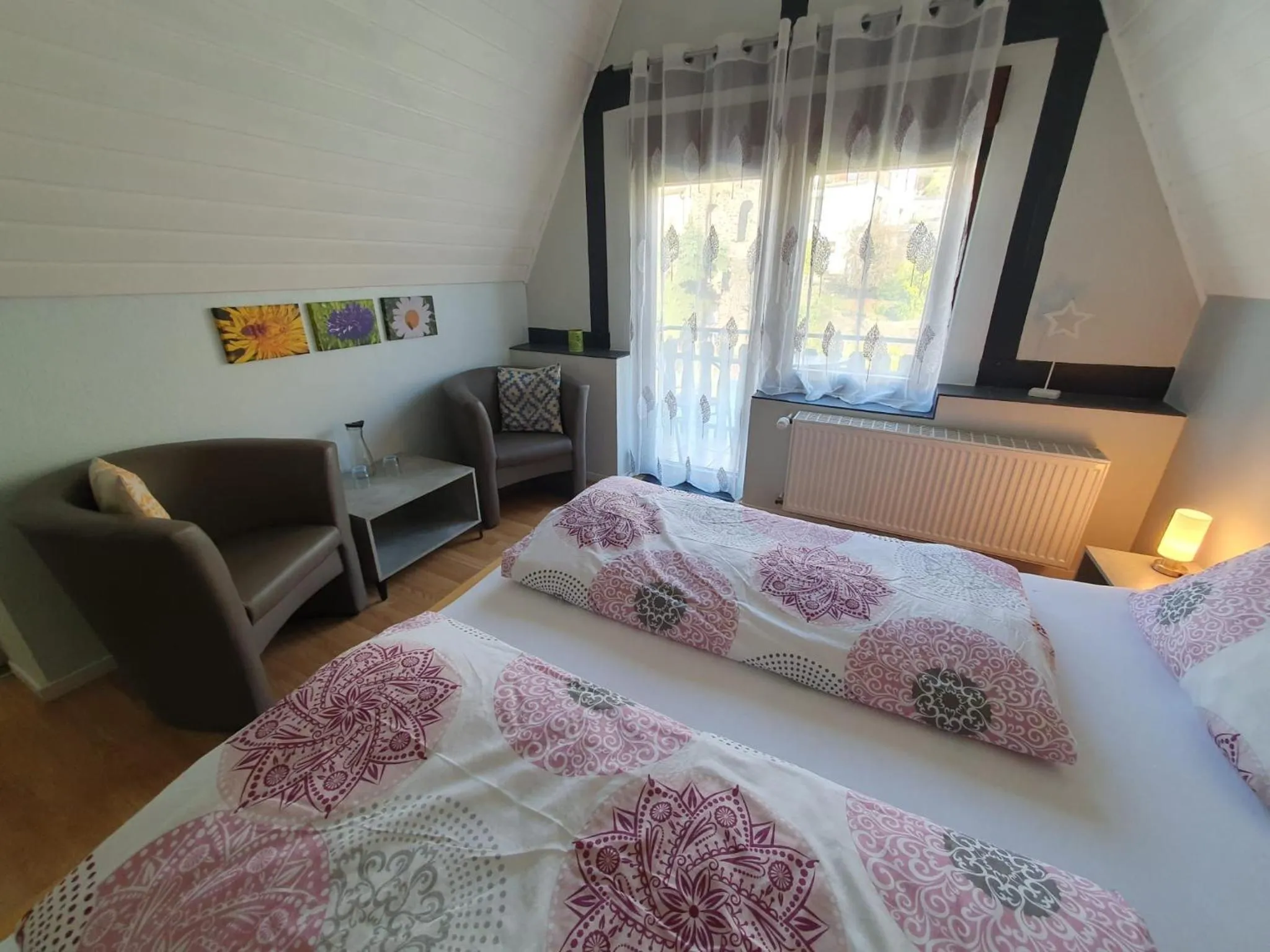 Photo of the whole room, Bed in Pension Rehschopp