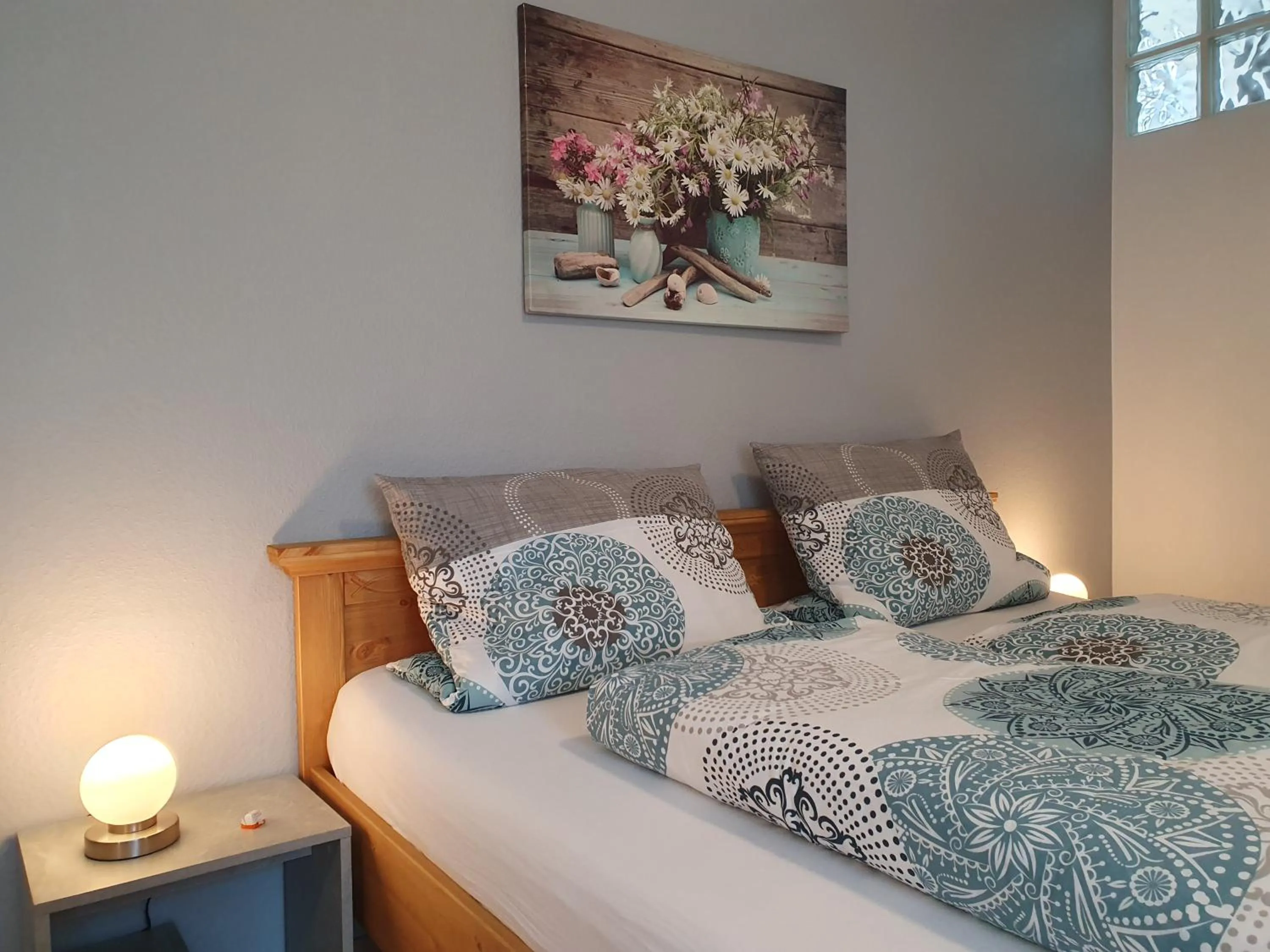 Photo of the whole room, Bed in Pension Rehschopp