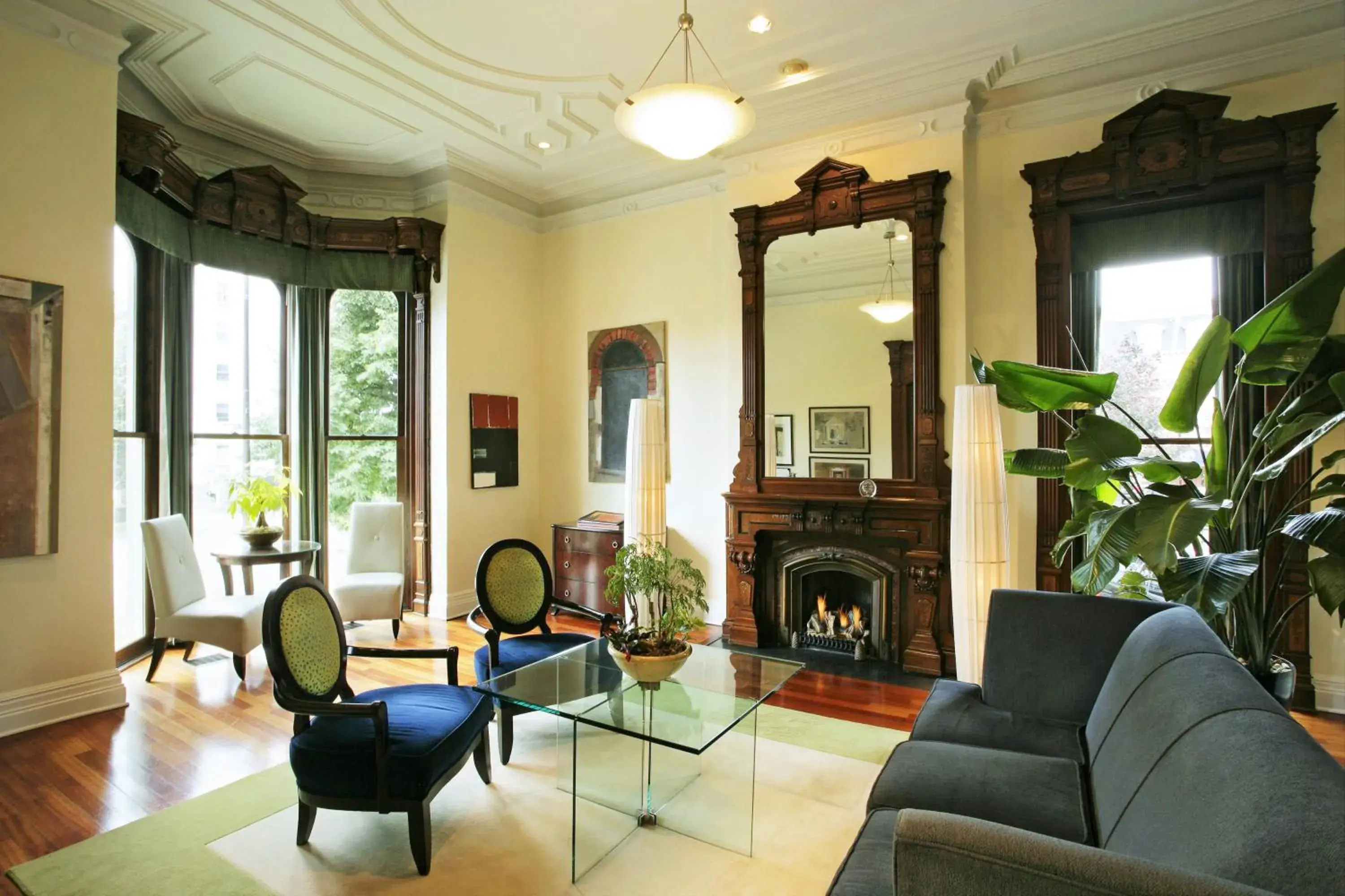 Lobby or reception in The Mansion on Delaware Avenue Lobby or reception in The Mansion on Delaware Avenue