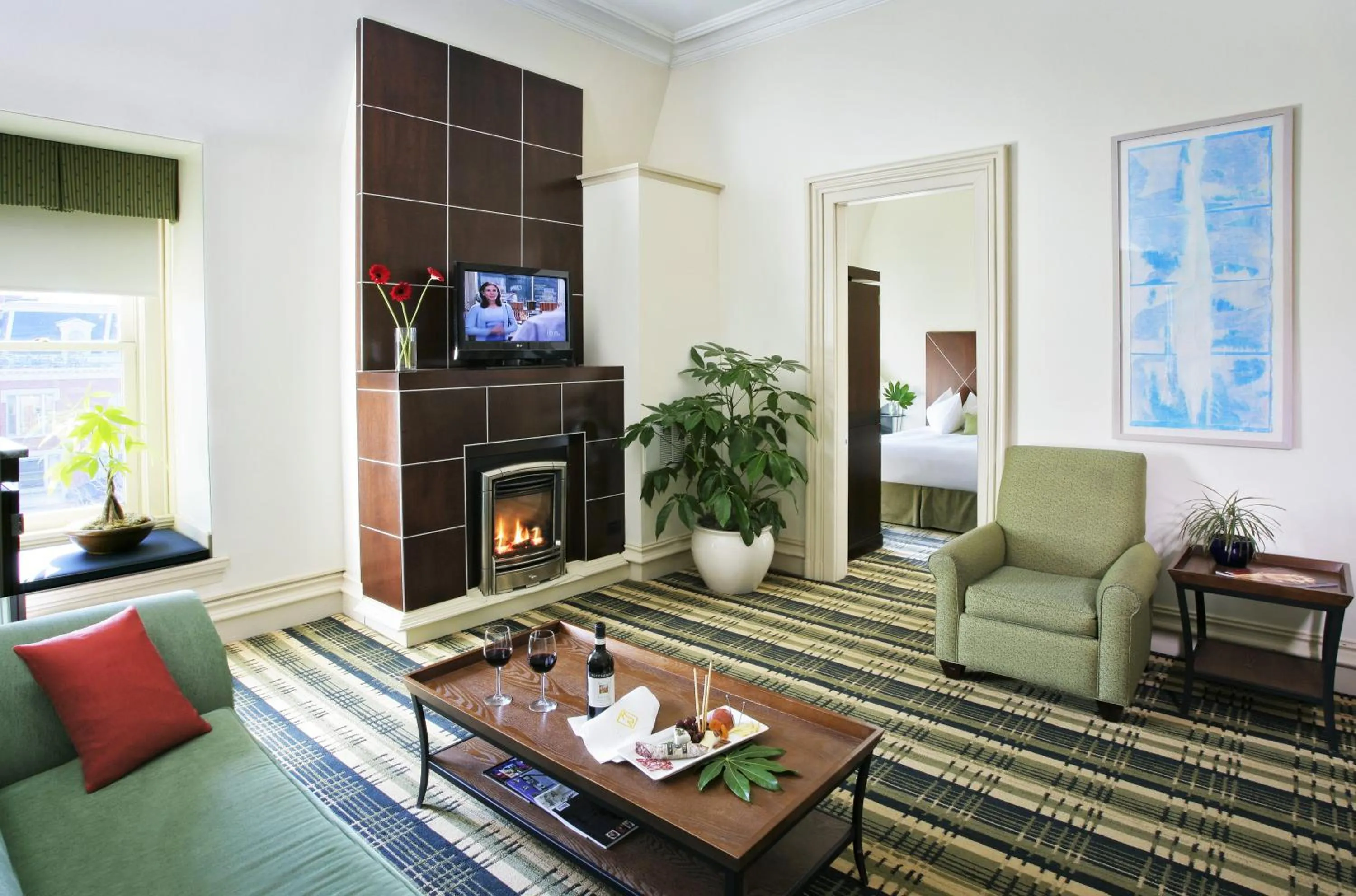 Bedroom in The Mansion on Delaware Avenue