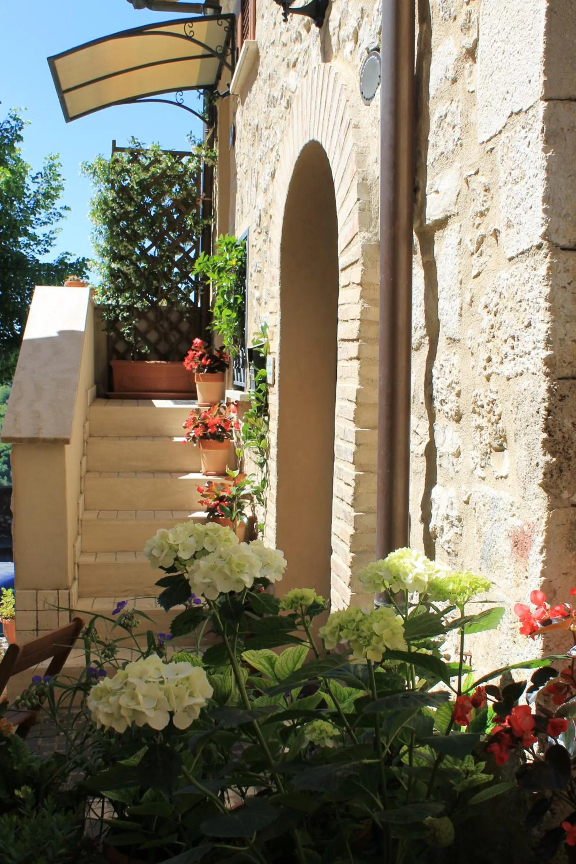 Facade/entrance in La Zaffera