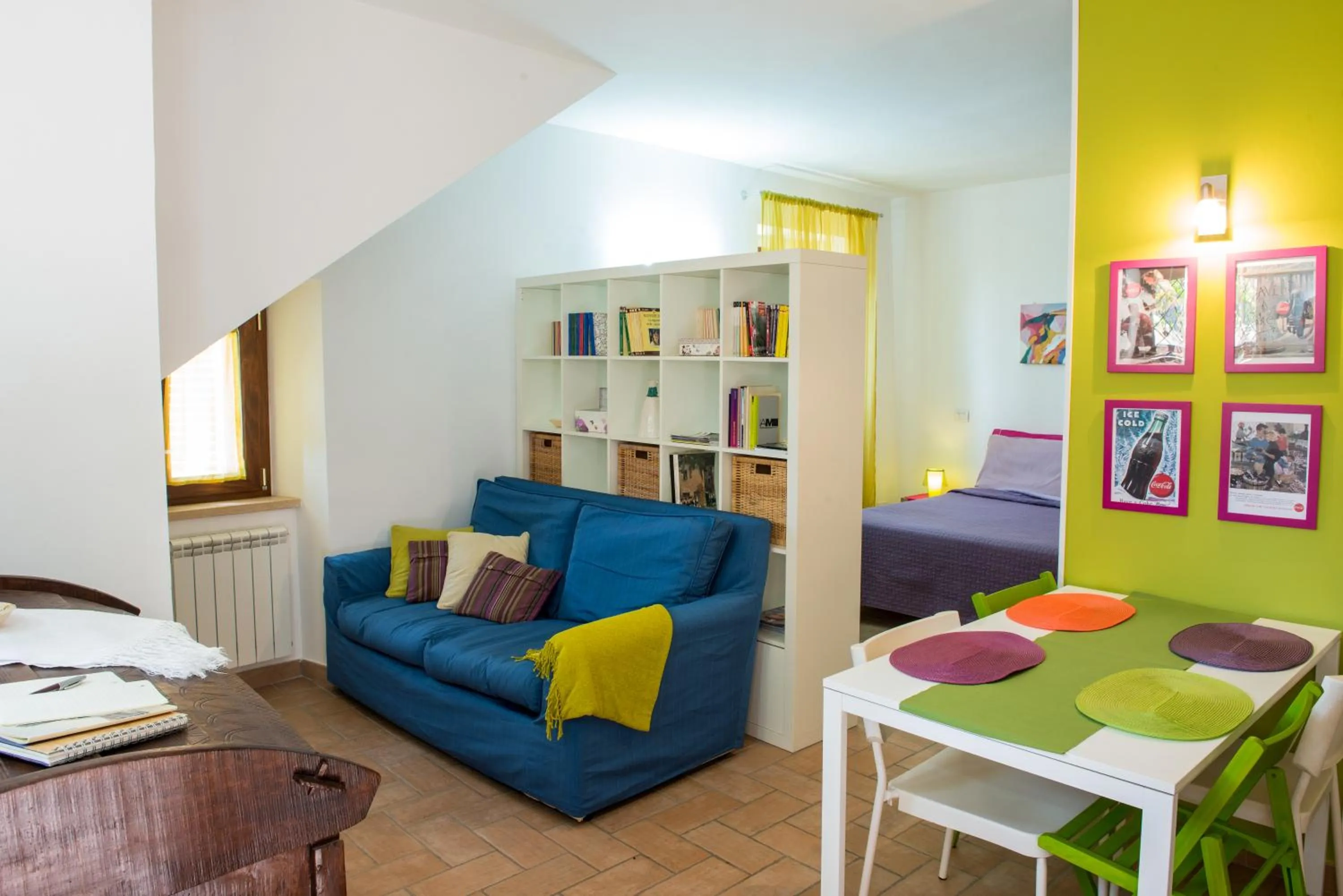 Seating area in La Zaffera