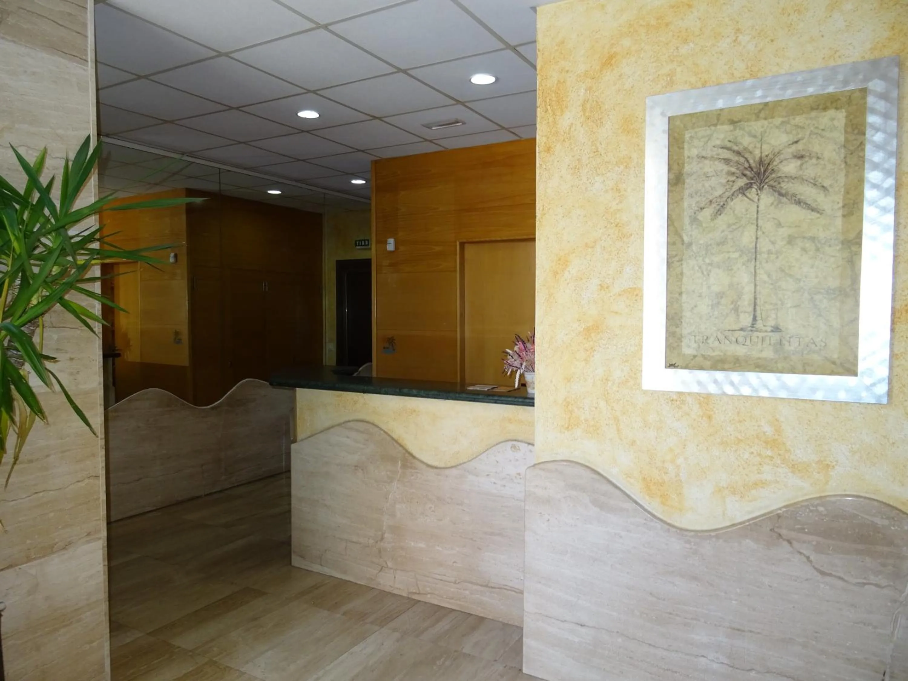 Lobby or reception in Apartamentos Selvapark