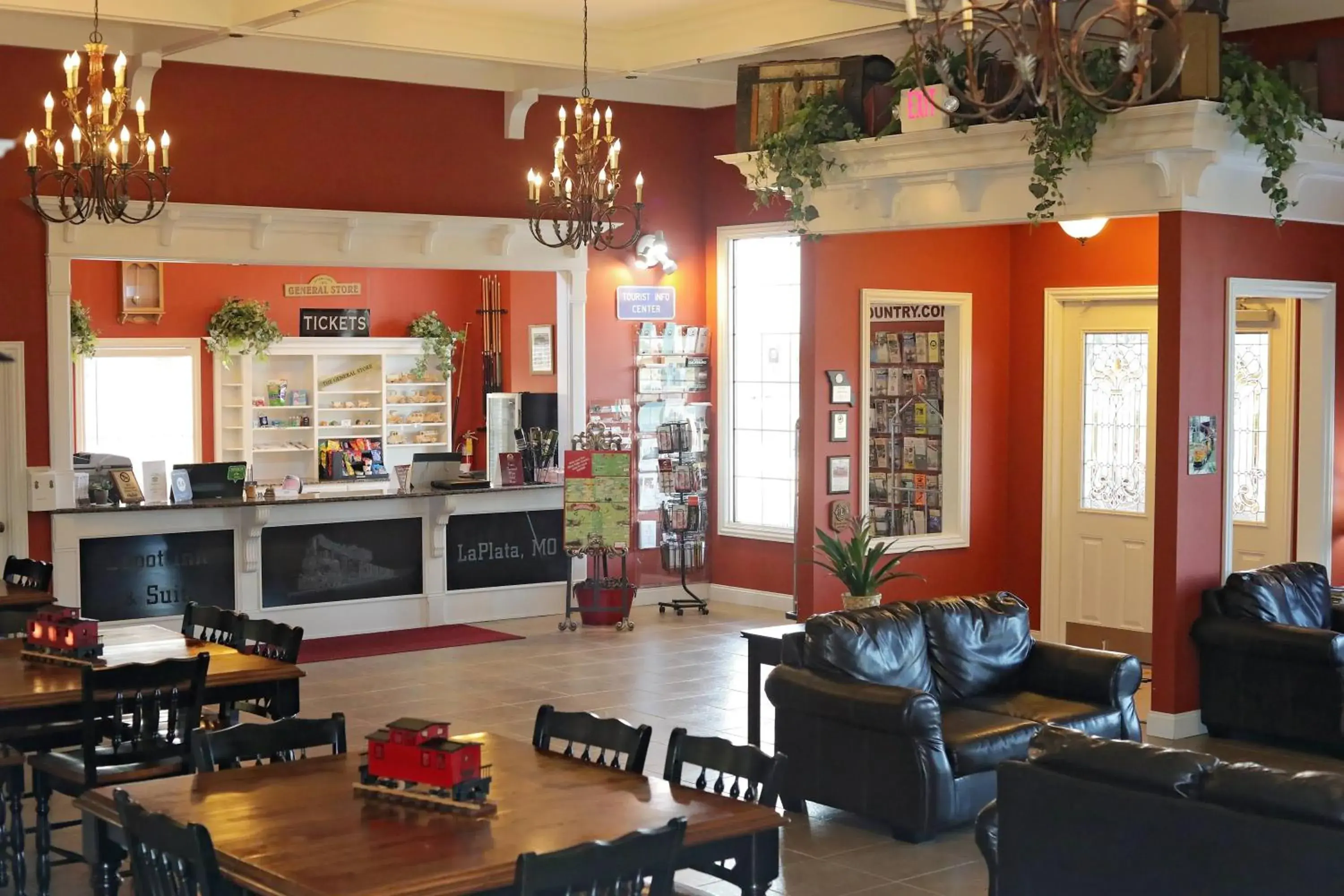 Lobby or reception in Depot Inn & Suites Lobby or reception in Depot Inn & Suites