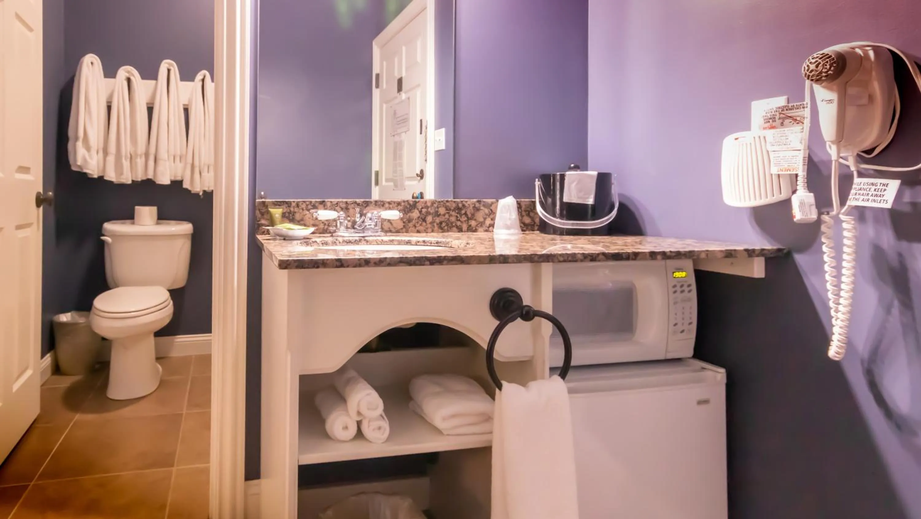 Bathroom in Depot Inn & Suites