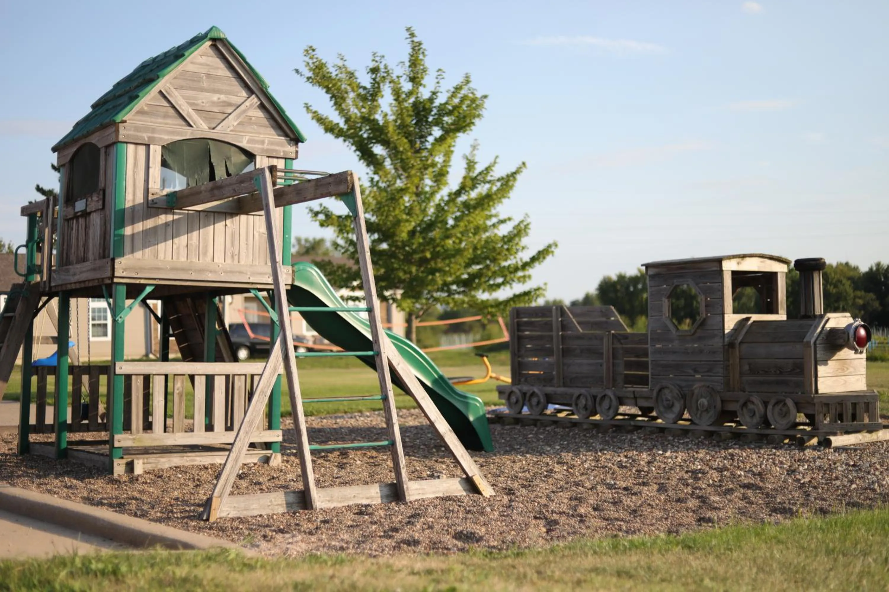 Children play ground in Depot Inn & Suites