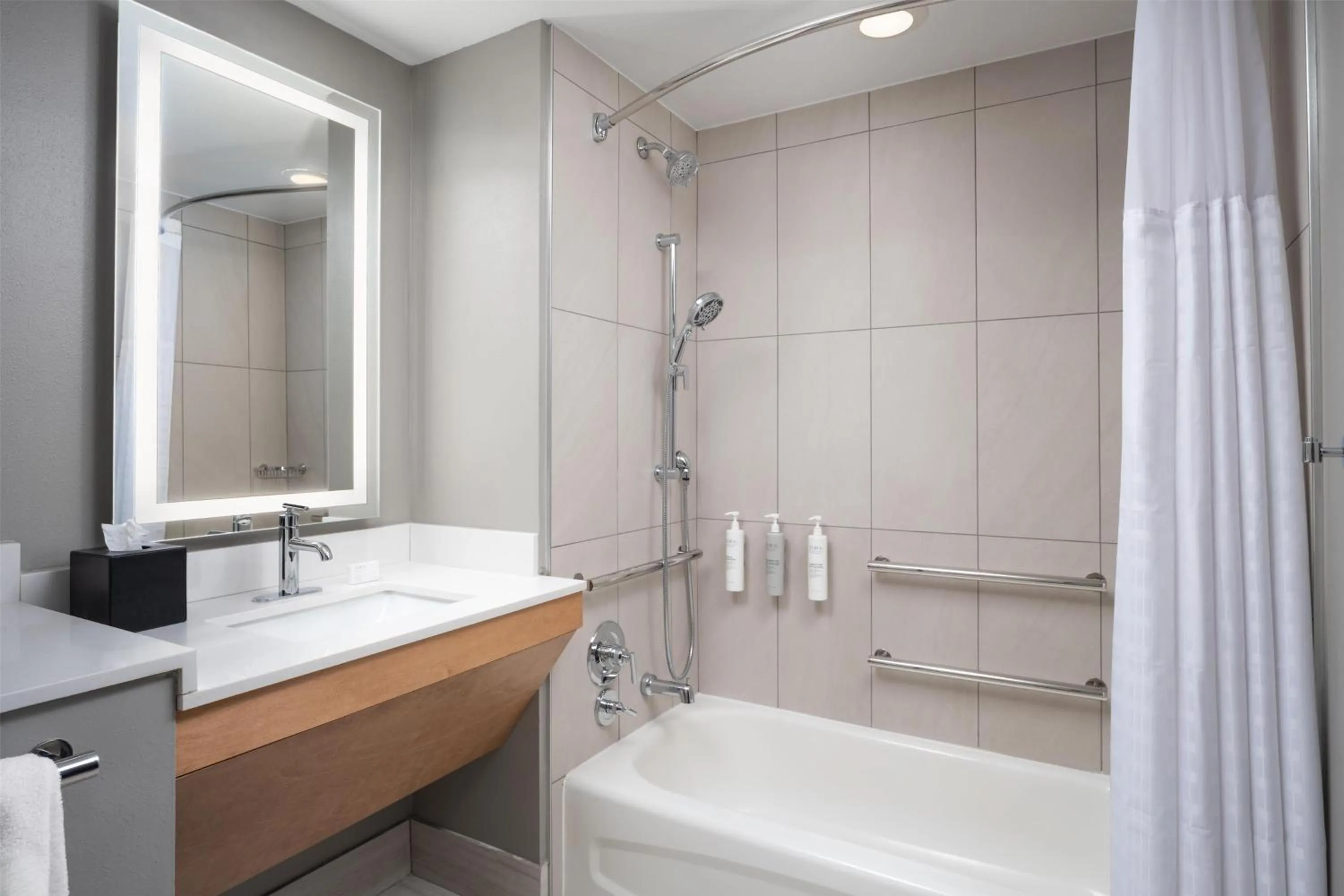 Bathroom in Embassy Suites by Hilton at Hot Springs Convention Center