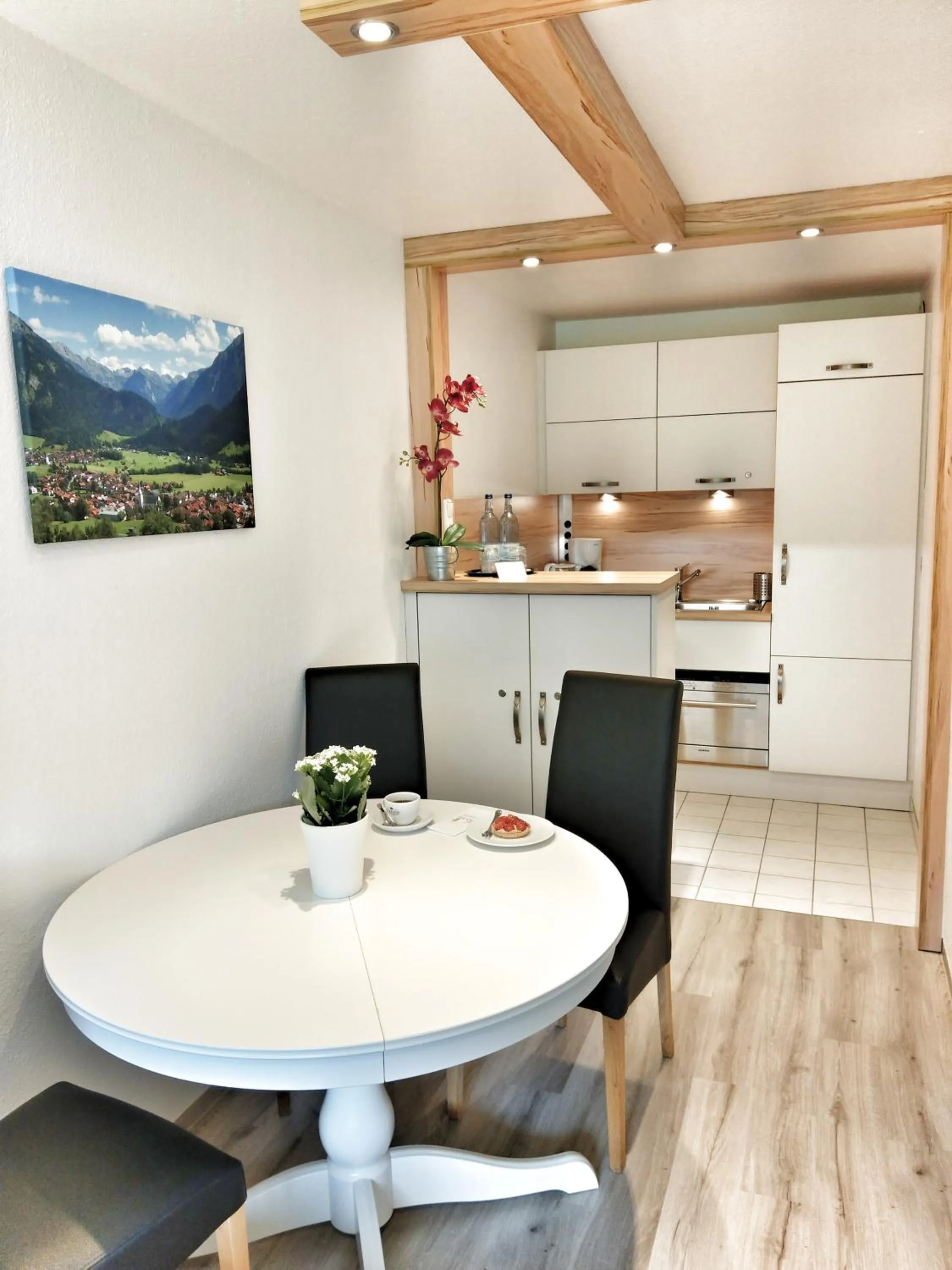 Kitchen or kitchenette in DIE GAMS Hotel Restaurant