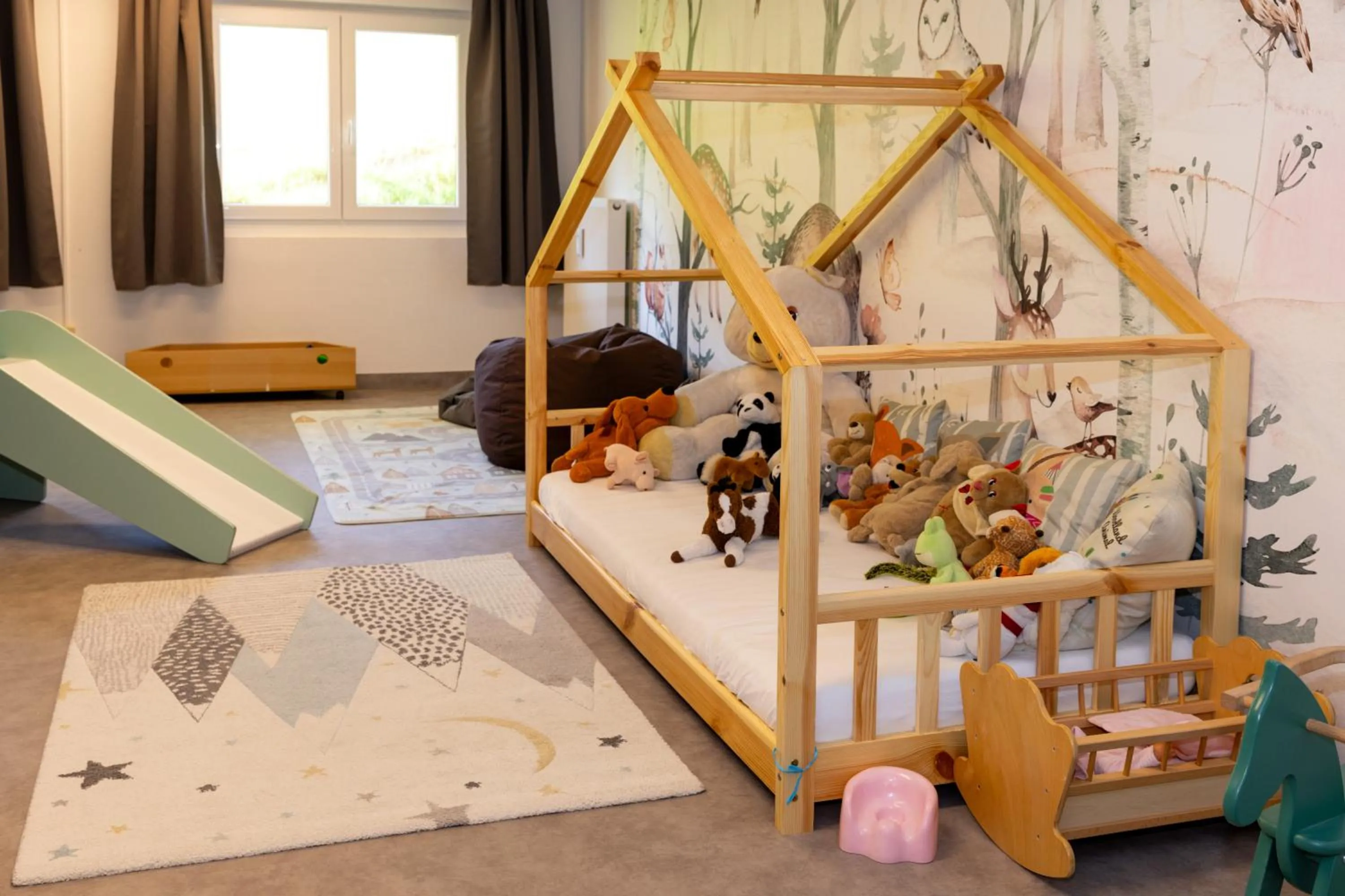 Game Room, Bed in DIE GAMS Hotel Restaurant