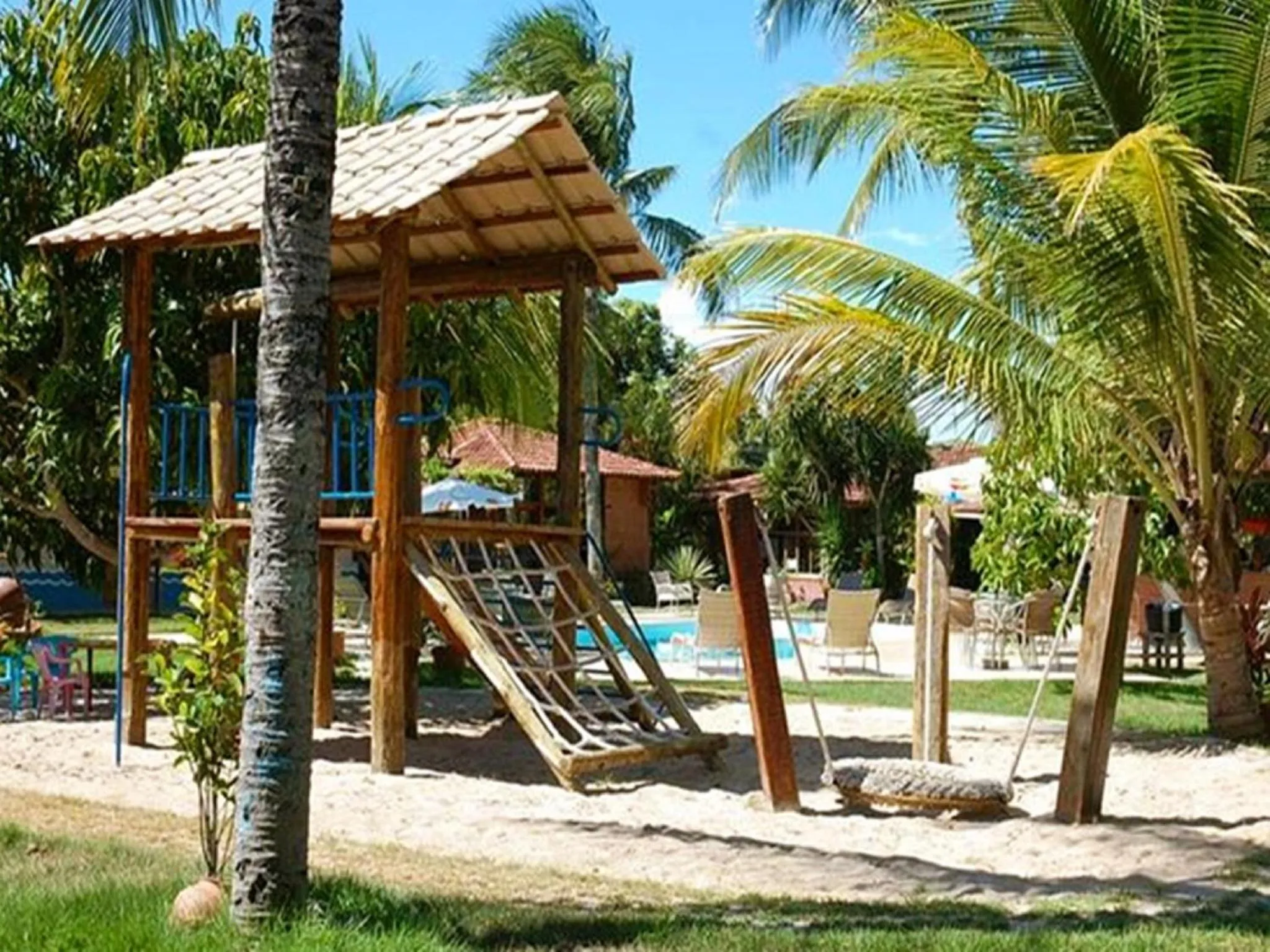 Children play ground in Pousada Estalagem Vila Tania