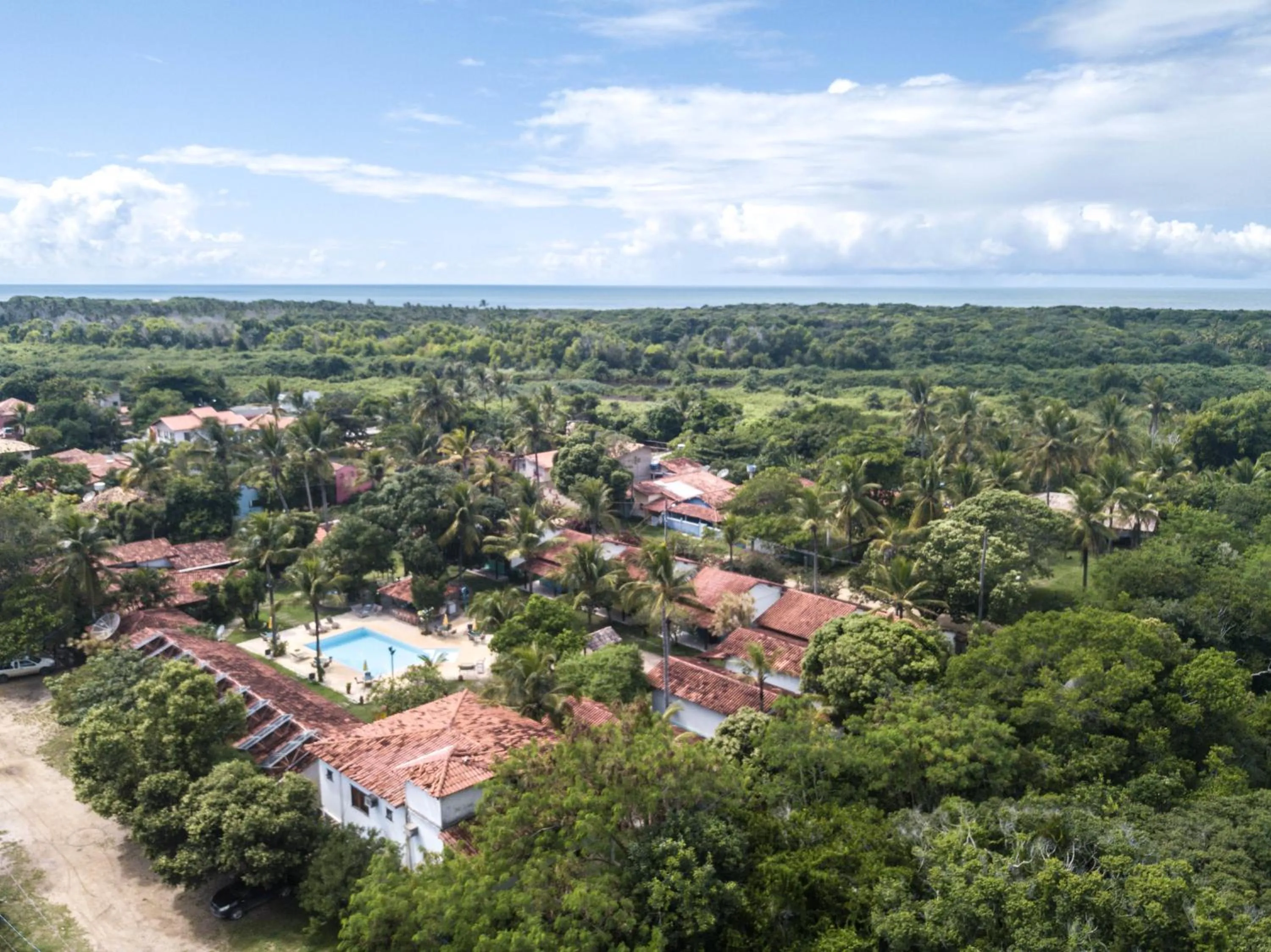 Bird's eye view in Pousada Estalagem Vila Tania