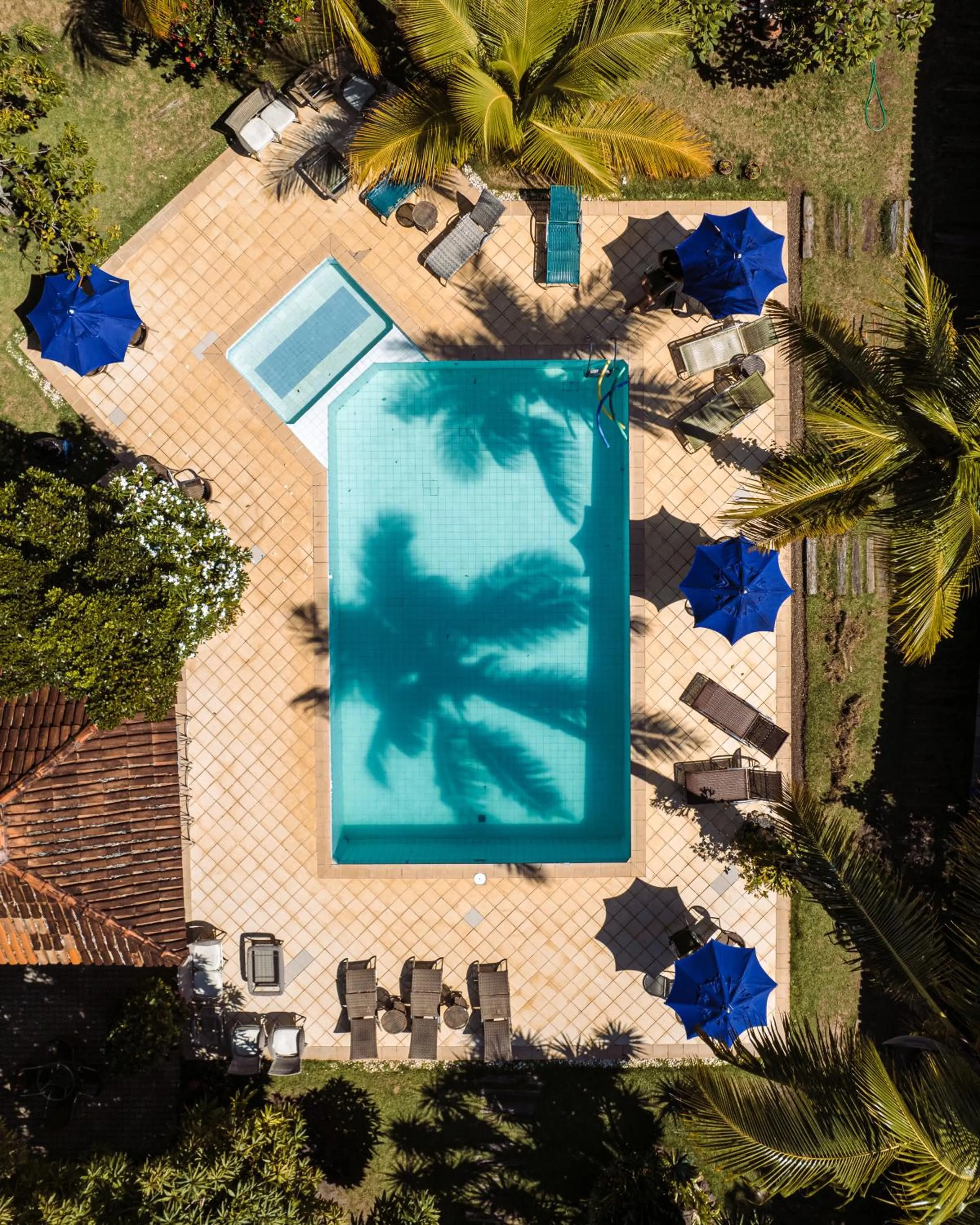 Swimming pool in Pousada Estalagem Vila Tania