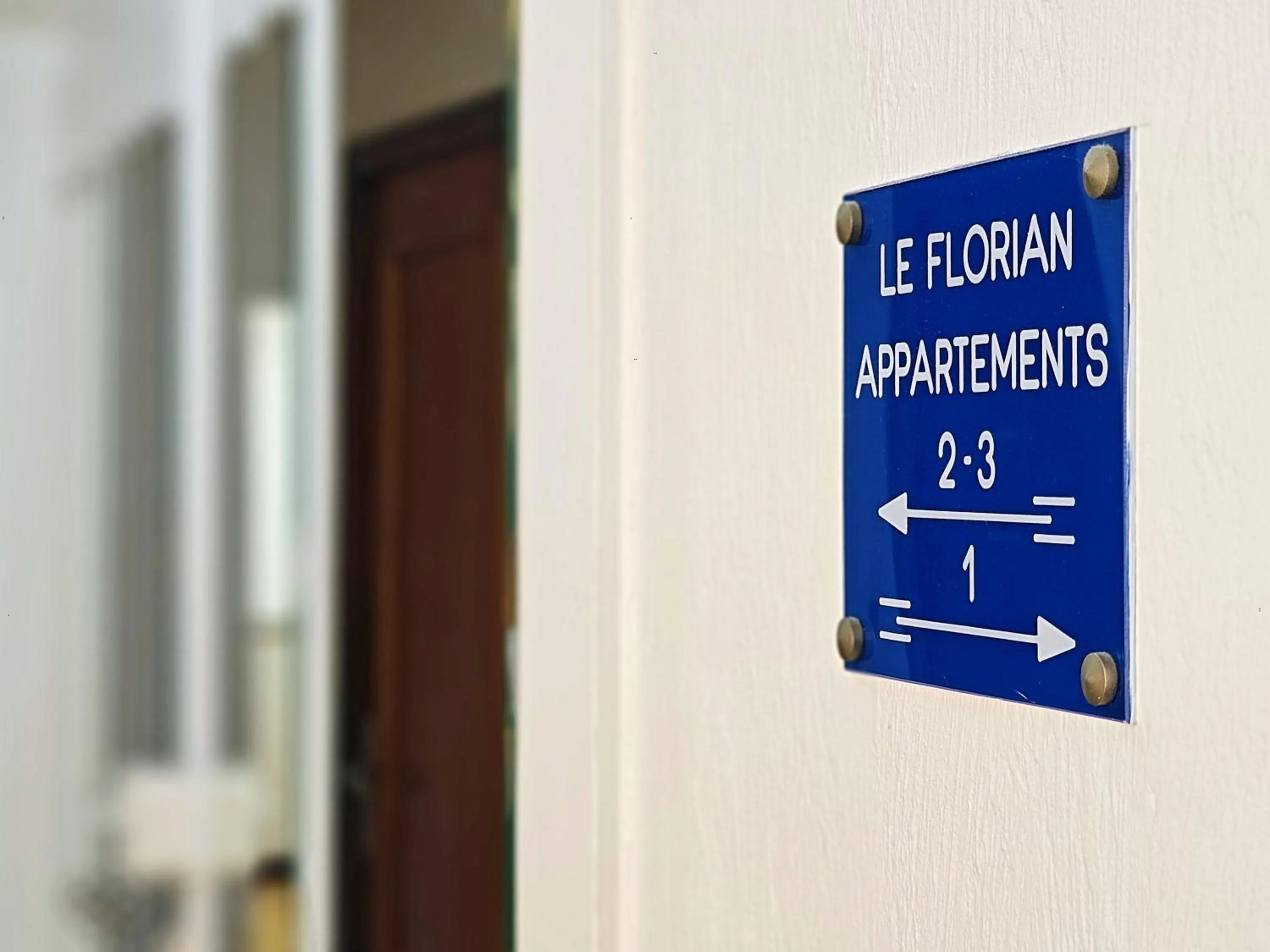 Property building in Hotel Le Florian