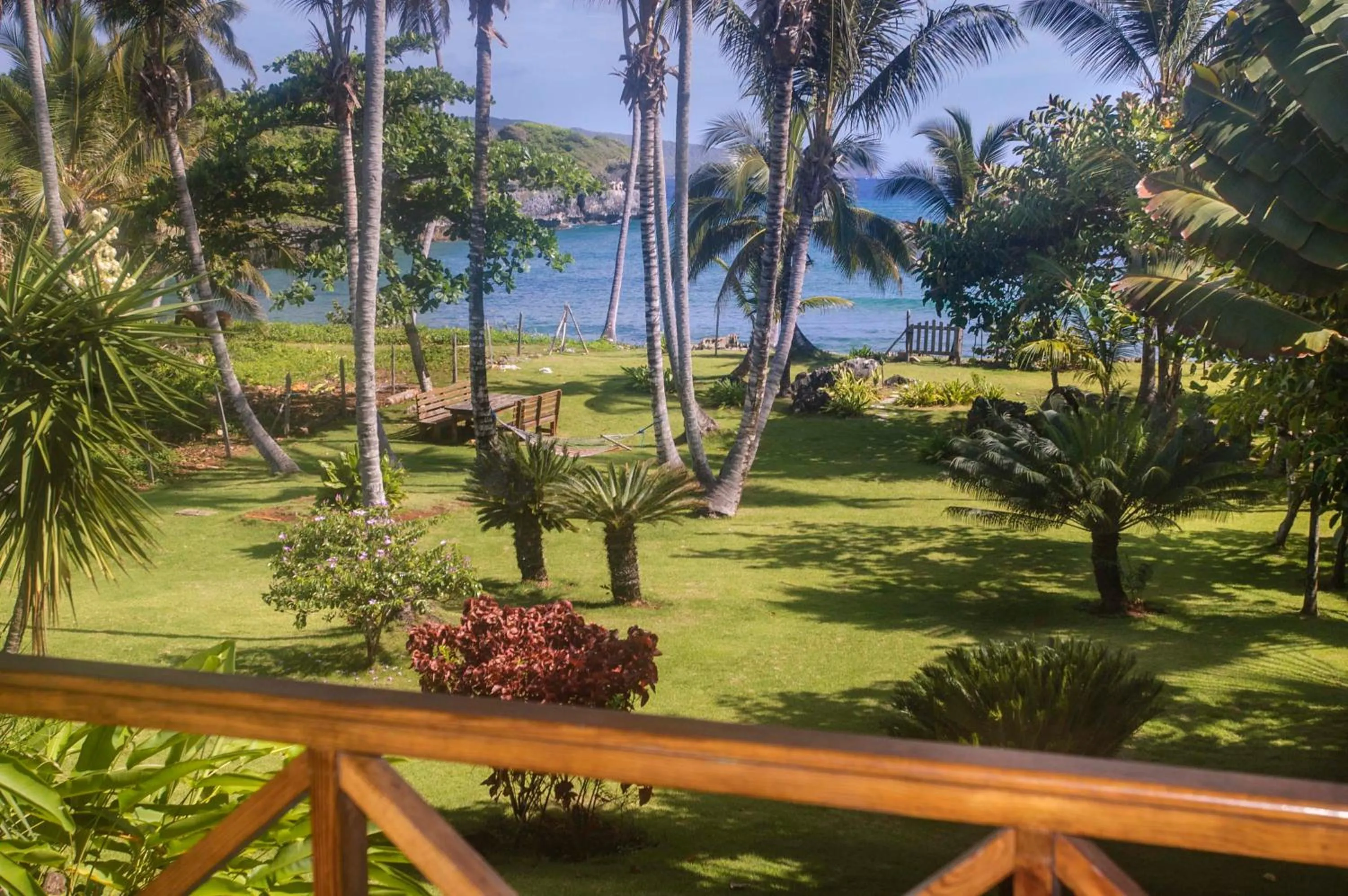 Garden in Villa Ixora - Ocean Front