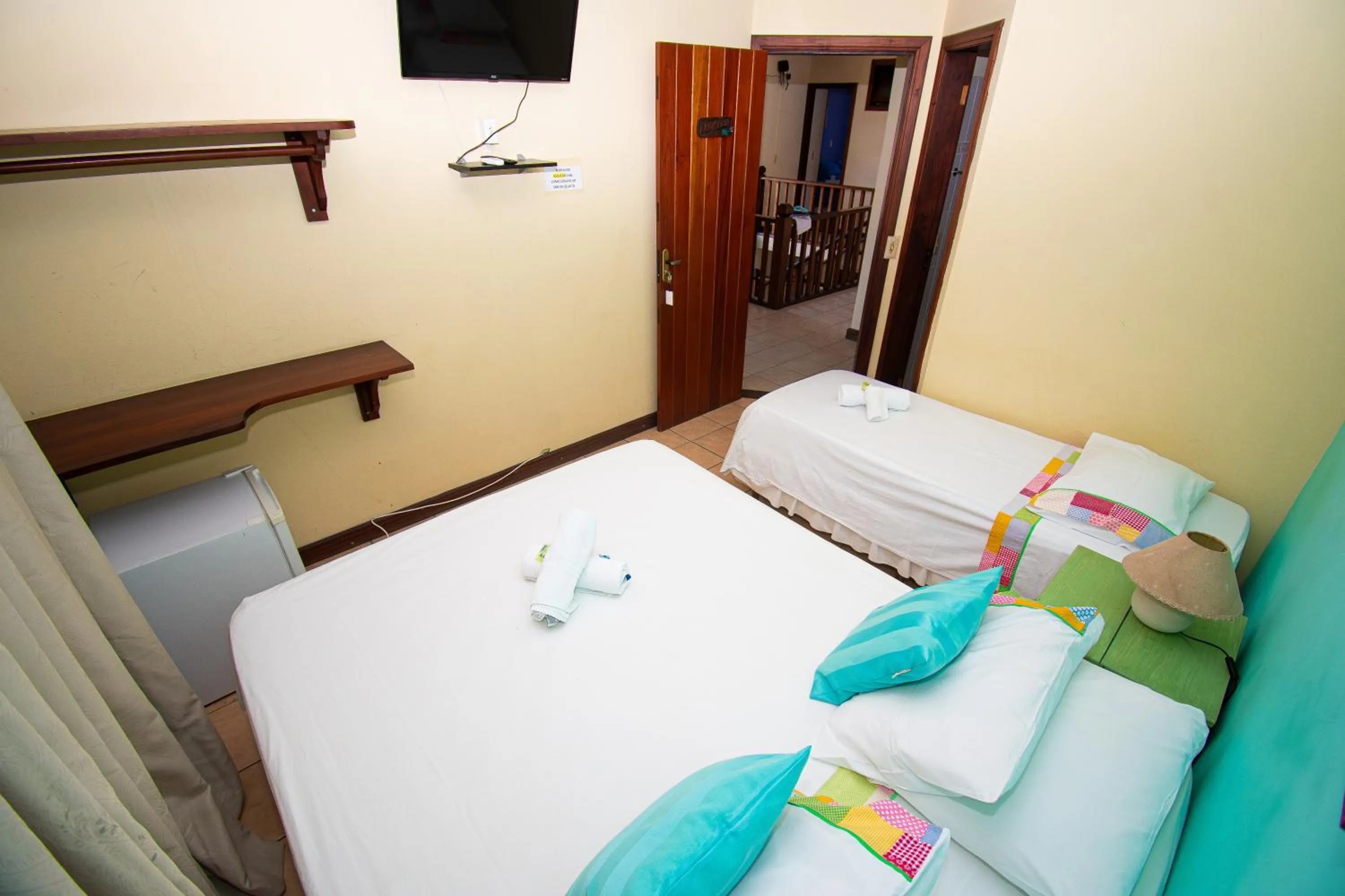 Bed in Pousada Brisa de Paraty