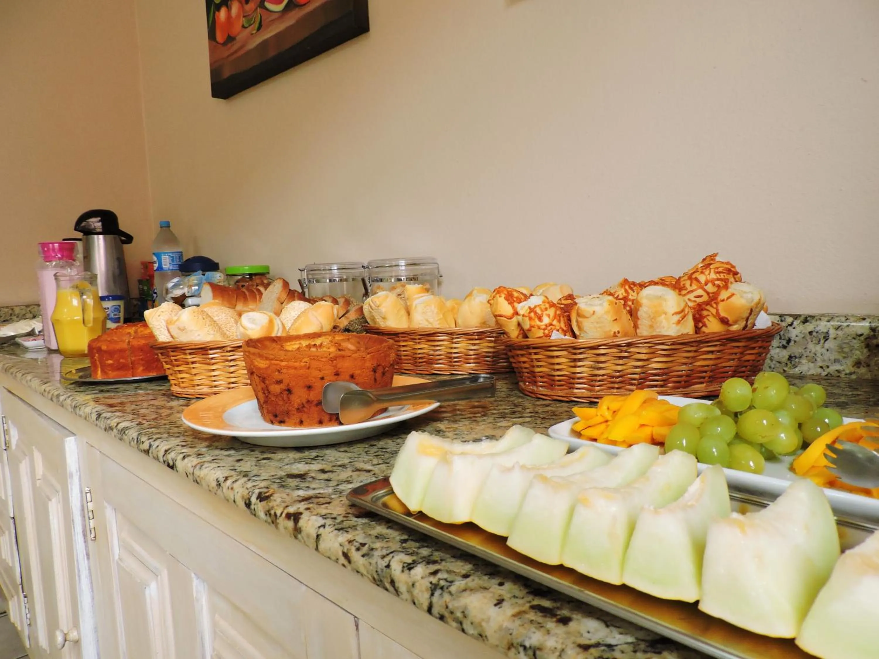 Breakfast in Pousada Brisa de Paraty