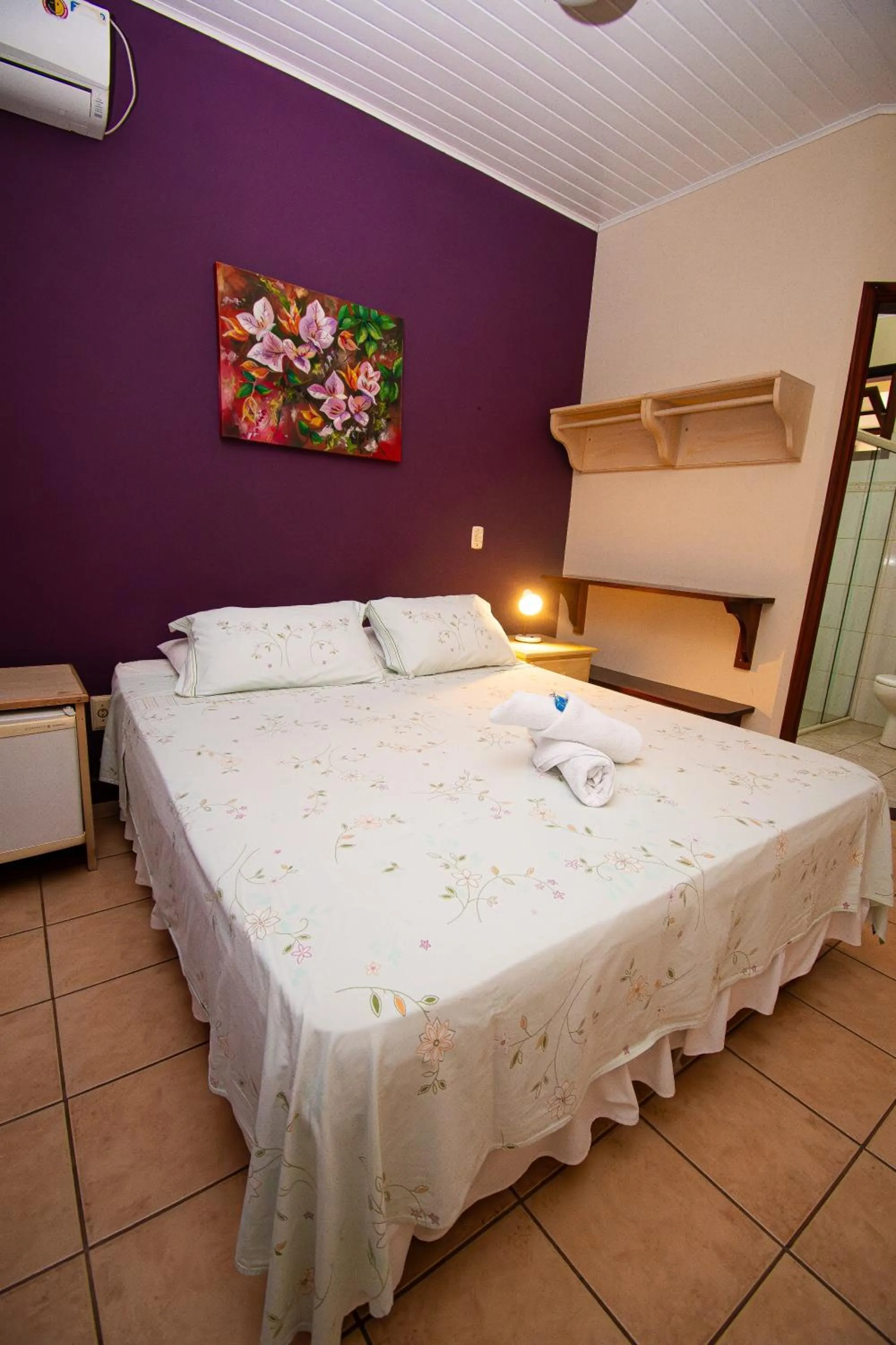 Bed in Pousada Brisa de Paraty