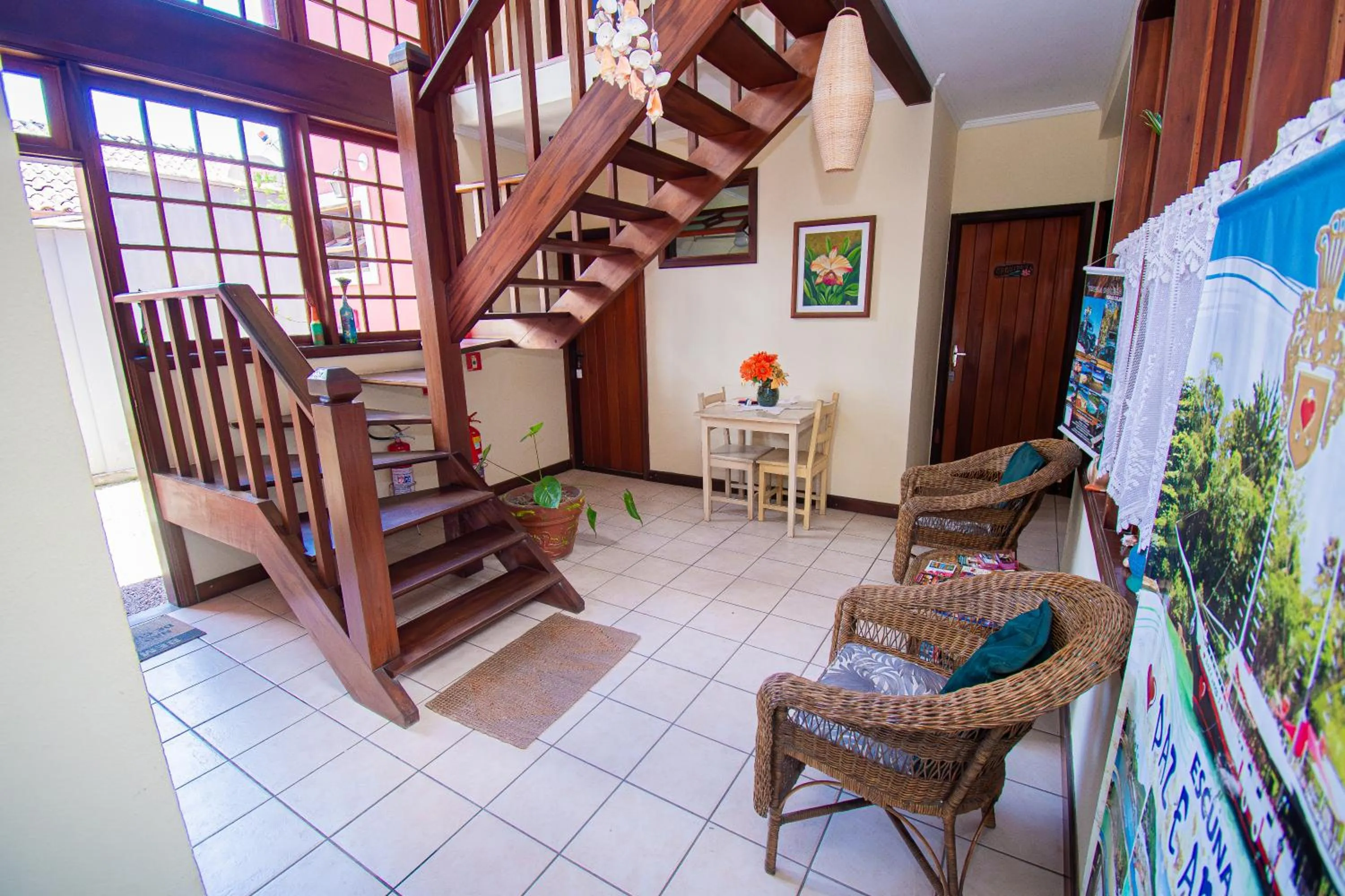Living room in Pousada Brisa de Paraty