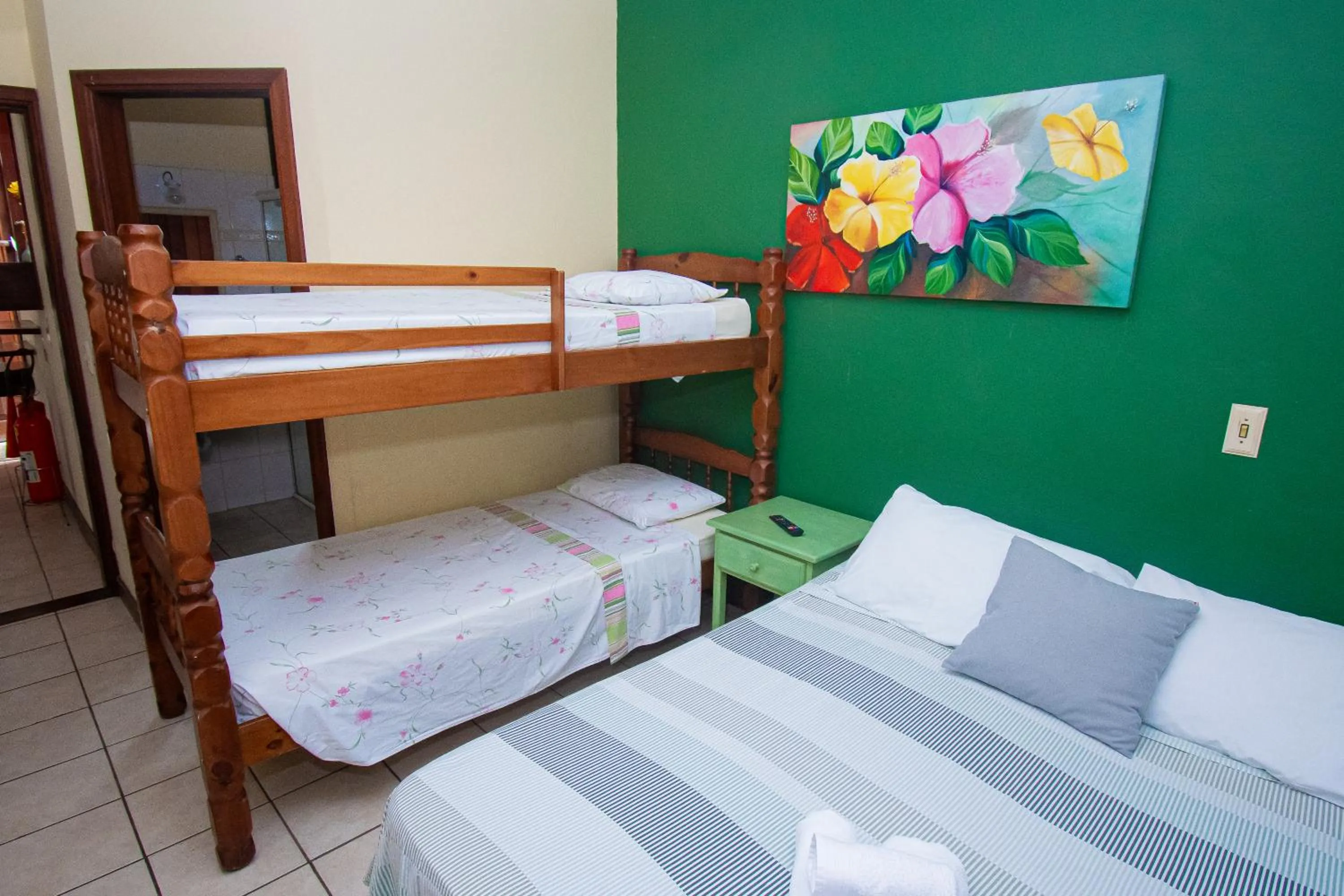 Bed in Pousada Brisa de Paraty