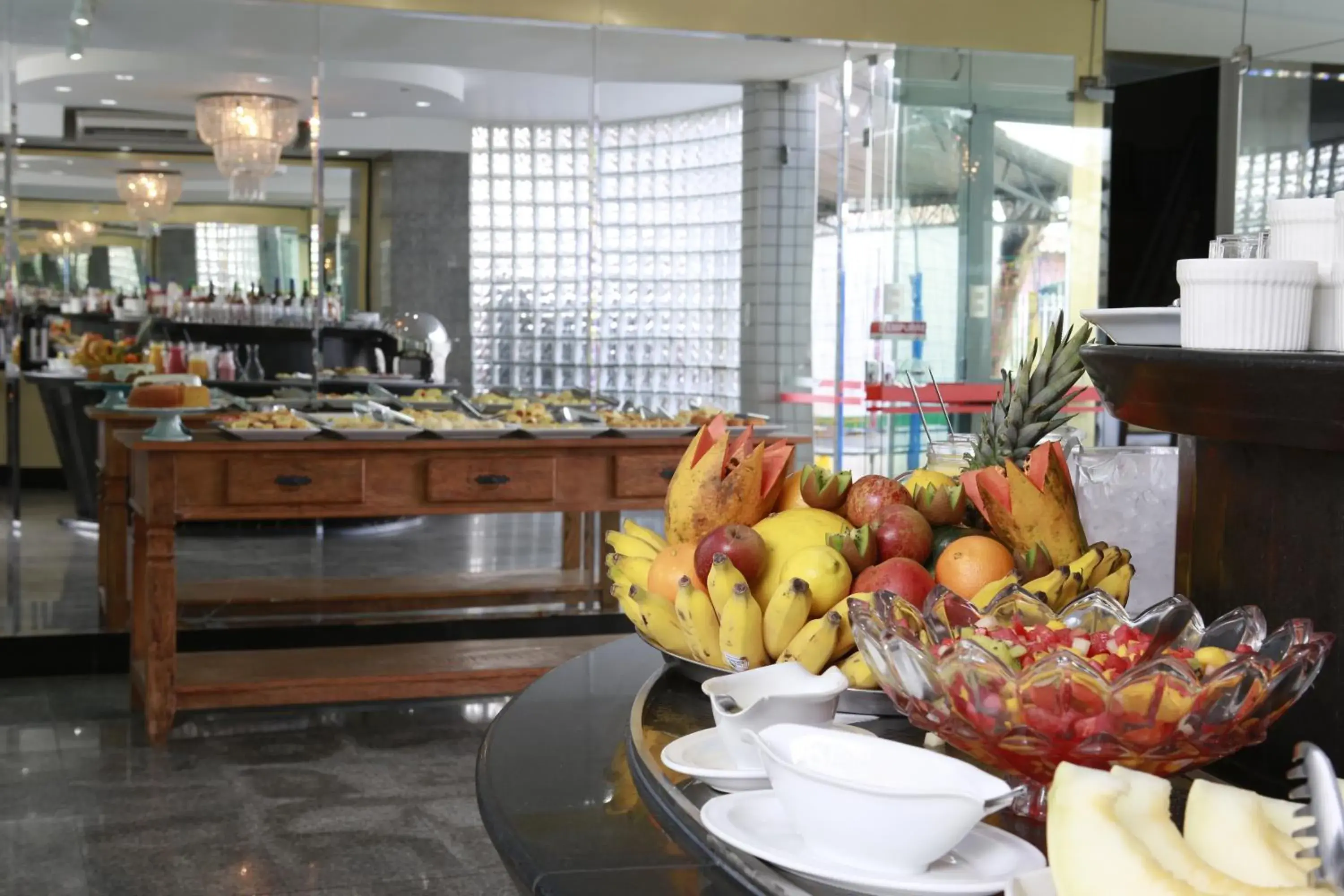 Continental breakfast in Uchôa Teresina Hotel Continental breakfast in Uchôa Teresina Hotel