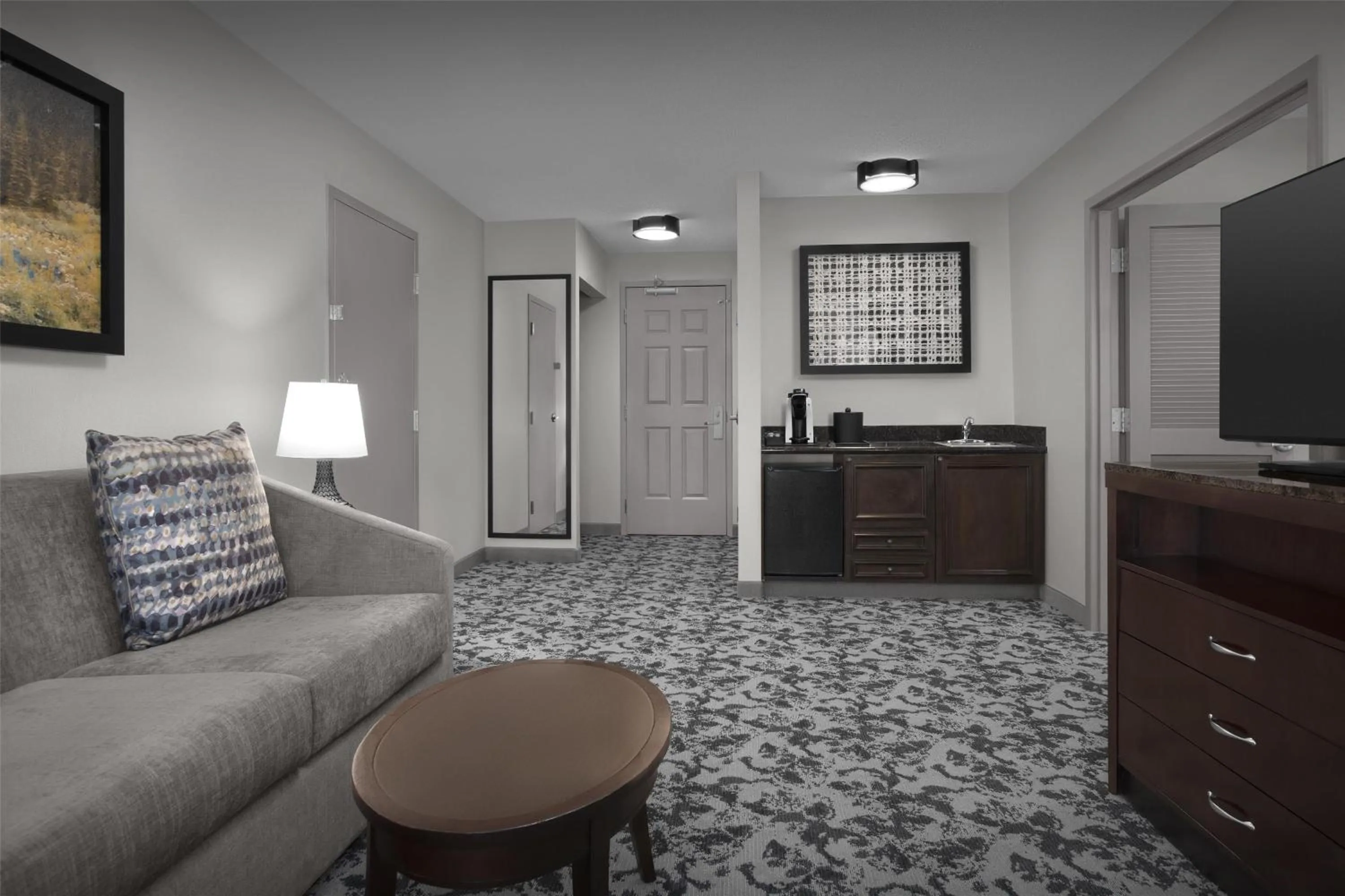 Living room in Hilton Garden Inn Denver Highlands Ranch