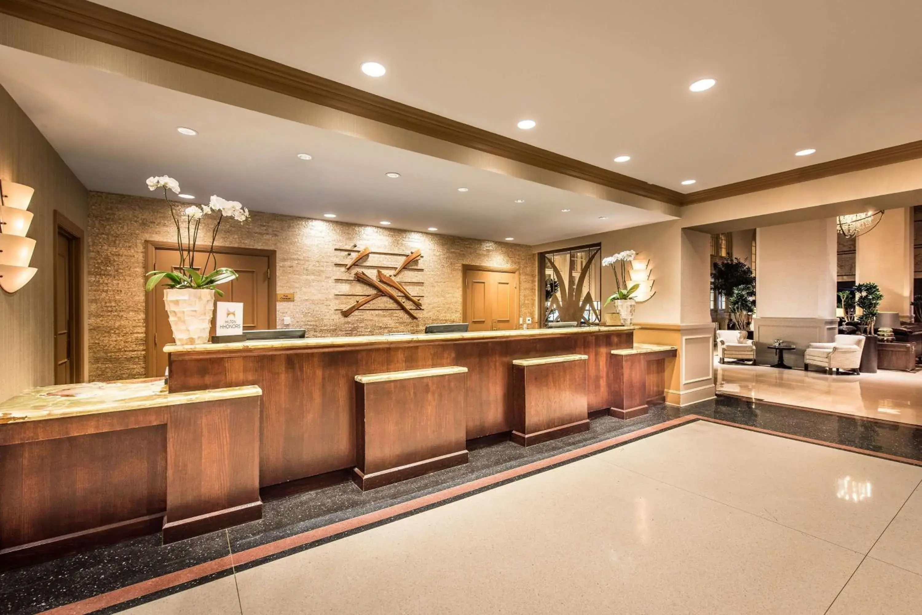 Lobby or reception in Hilton Baton Rouge Capitol Center Lobby or reception in Hilton Baton Rouge Capitol Center