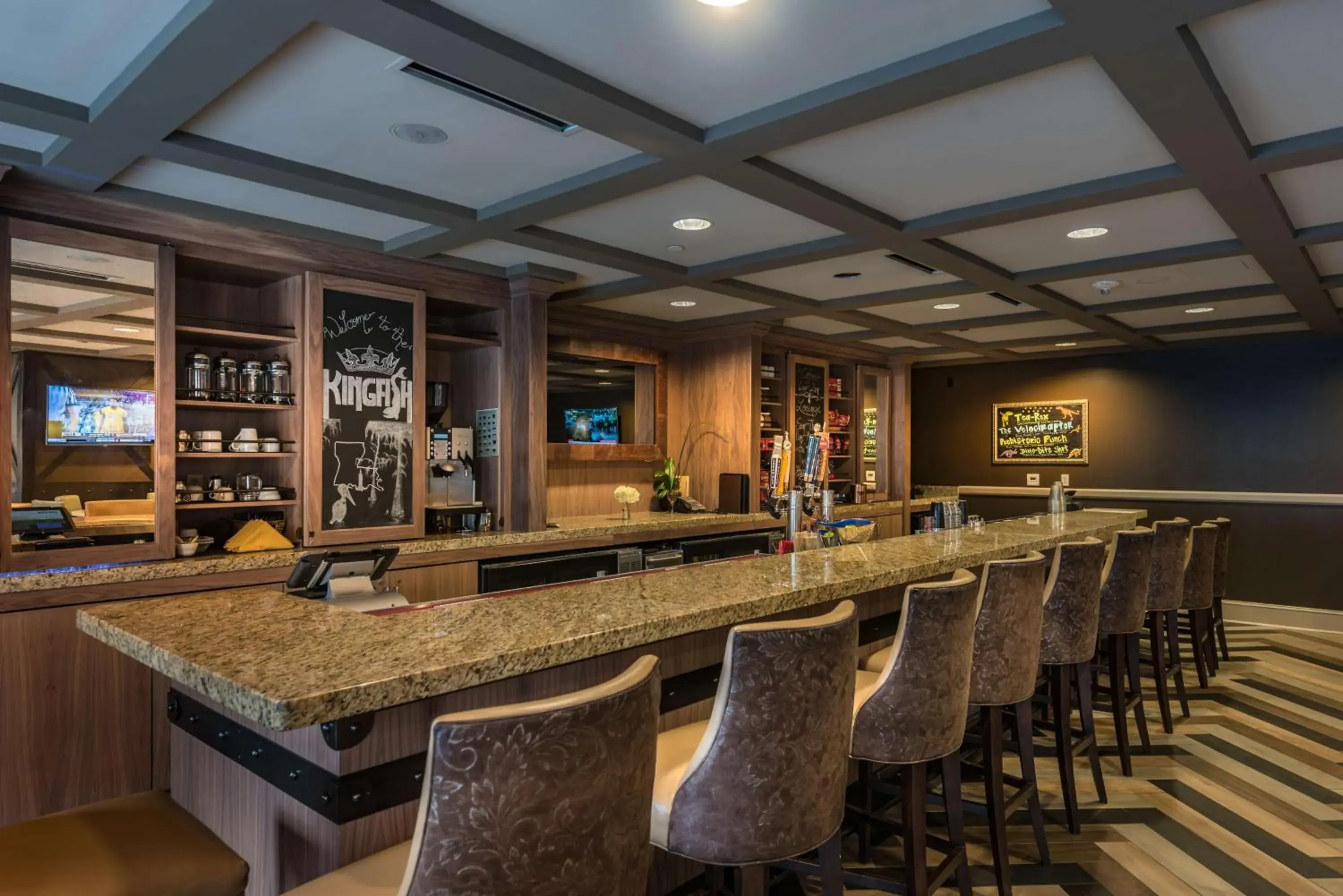 Lounge or bar in Hilton Baton Rouge Capitol Center Lounge or bar in Hilton Baton Rouge Capitol Center