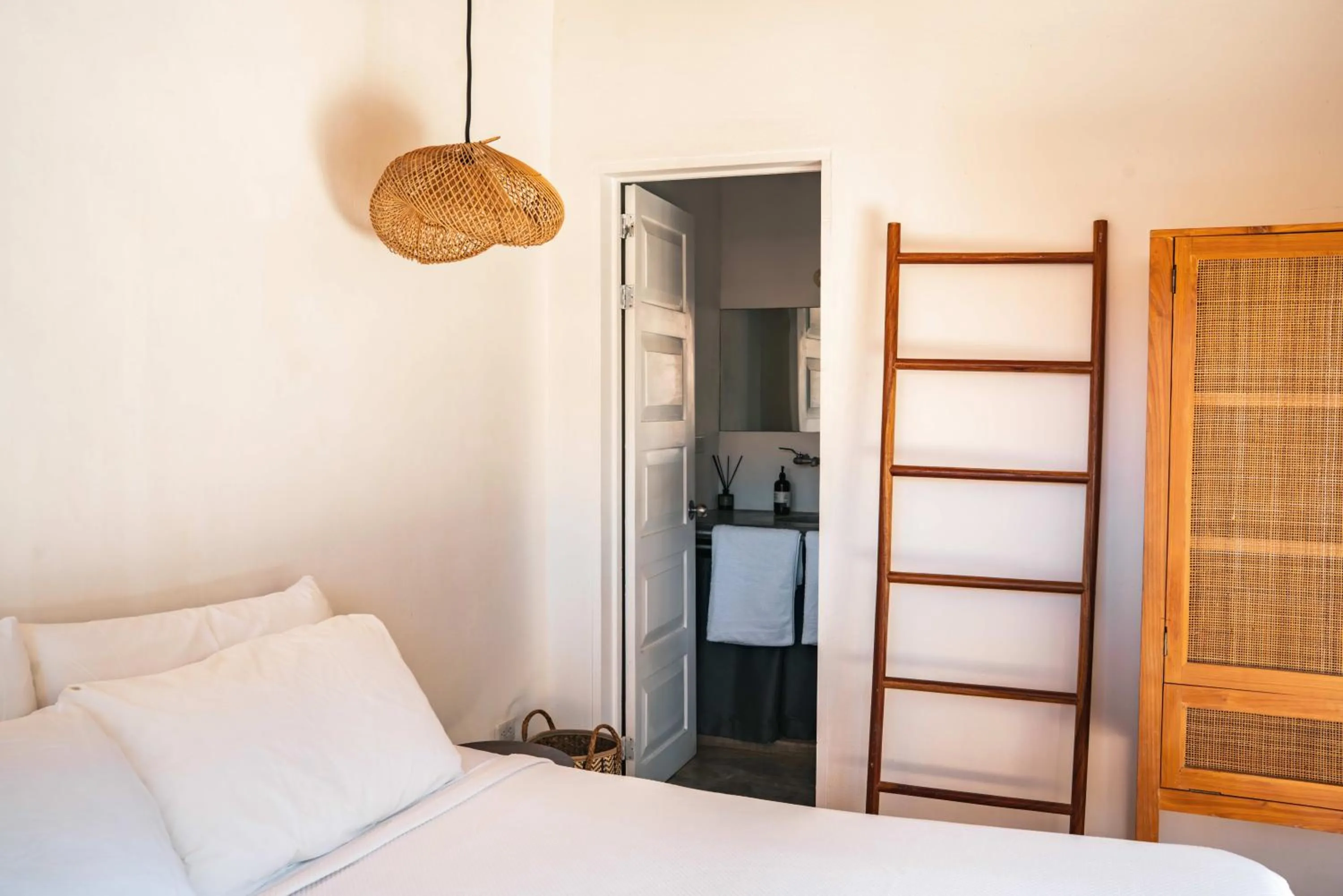 Bed in La Negra Surf Hotel