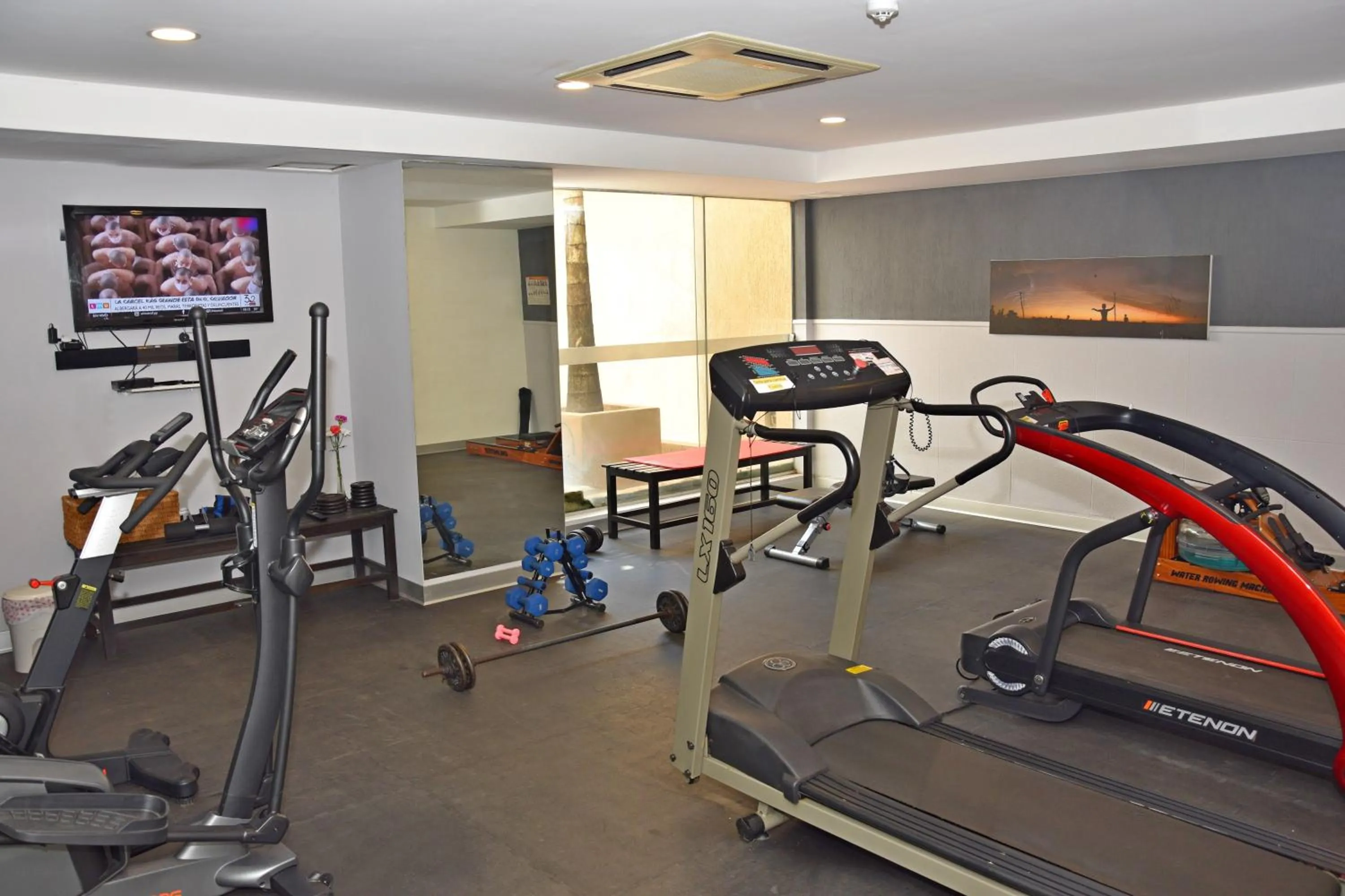 Fitness centre/facilities in Andares del Agua