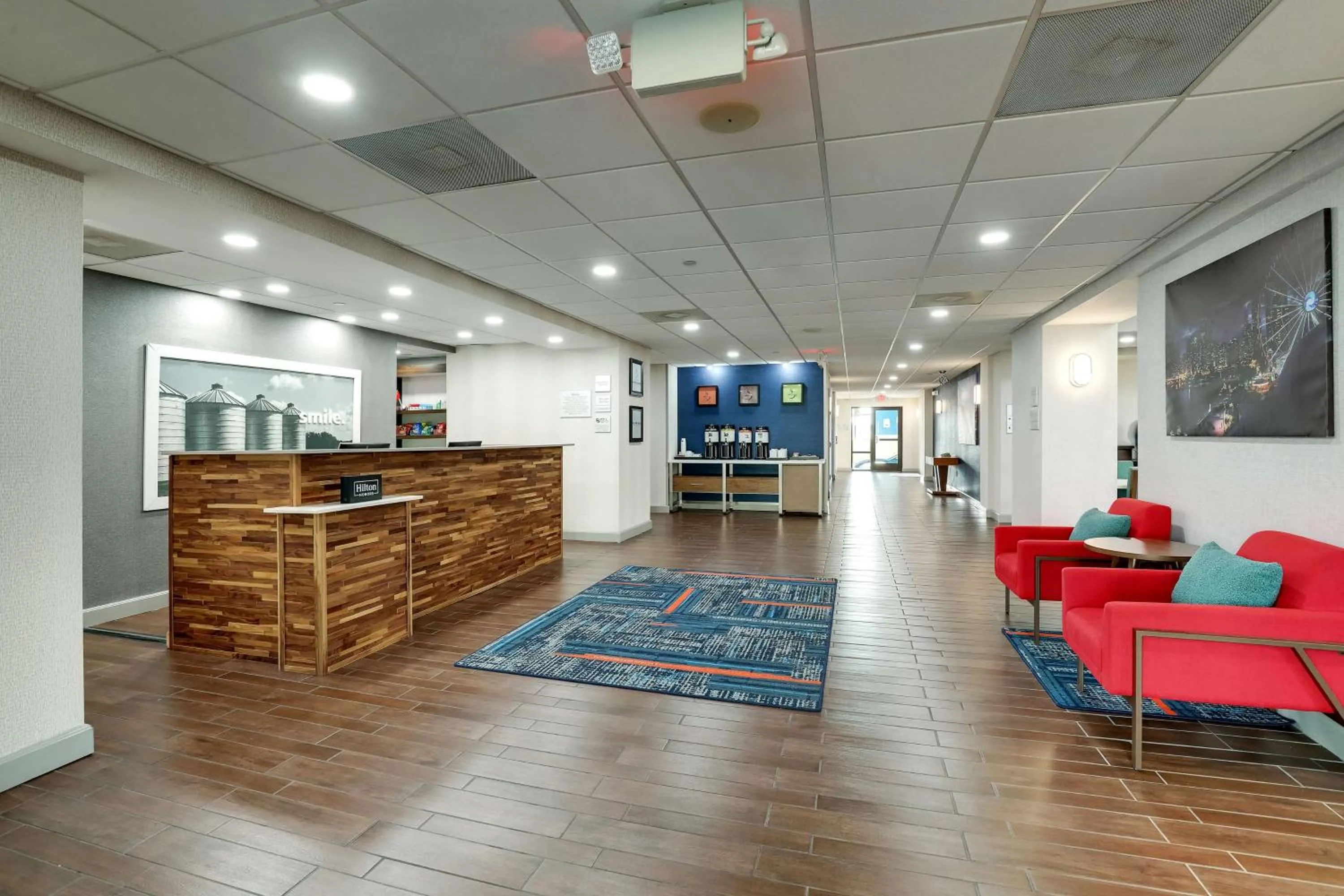 Lobby or reception in Hampton Inn & Suites St. Louis - Edwardsville