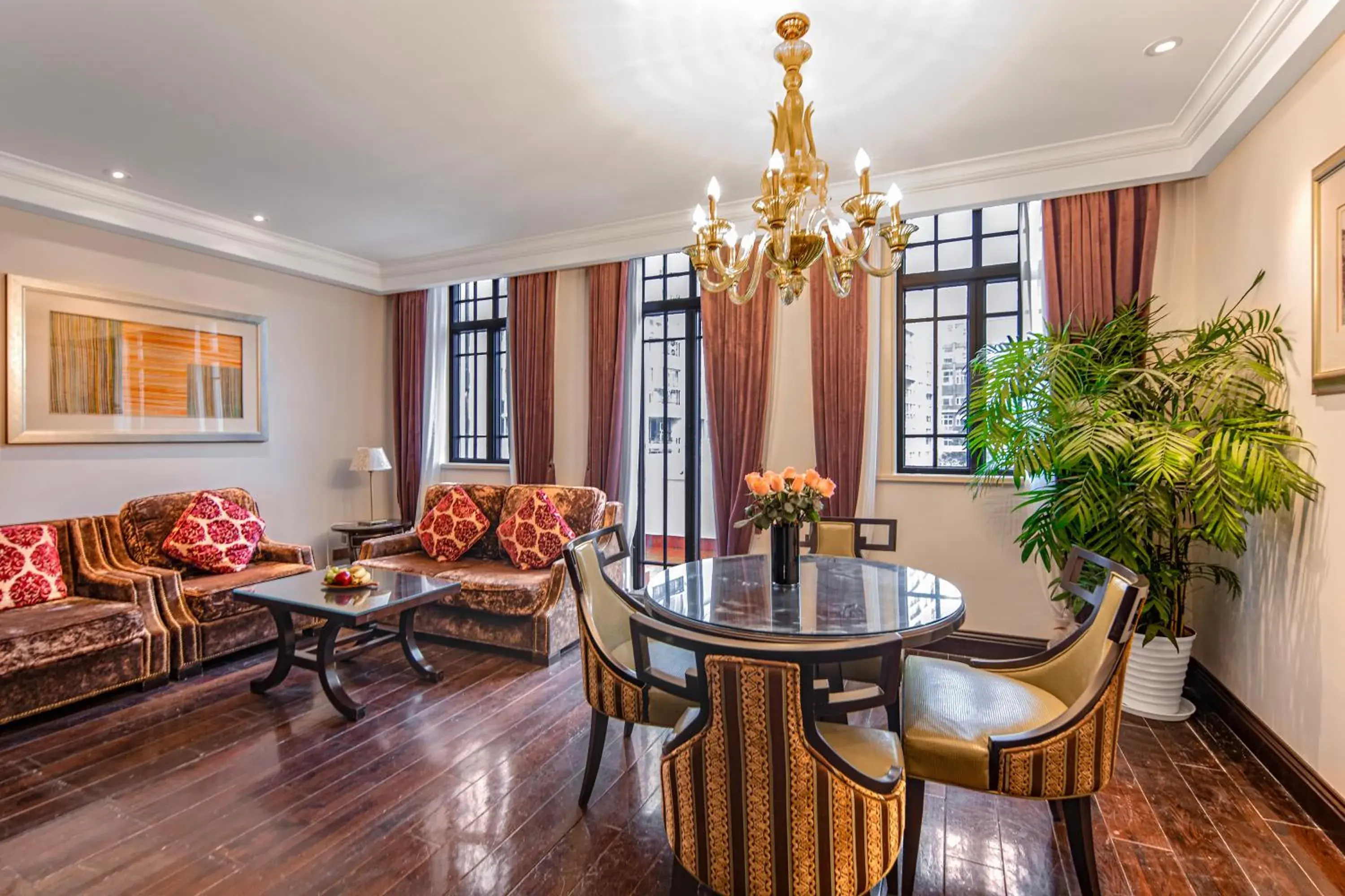 Living room in The Yangtze Boutique Shanghai Living room in The Yangtze Boutique Shanghai