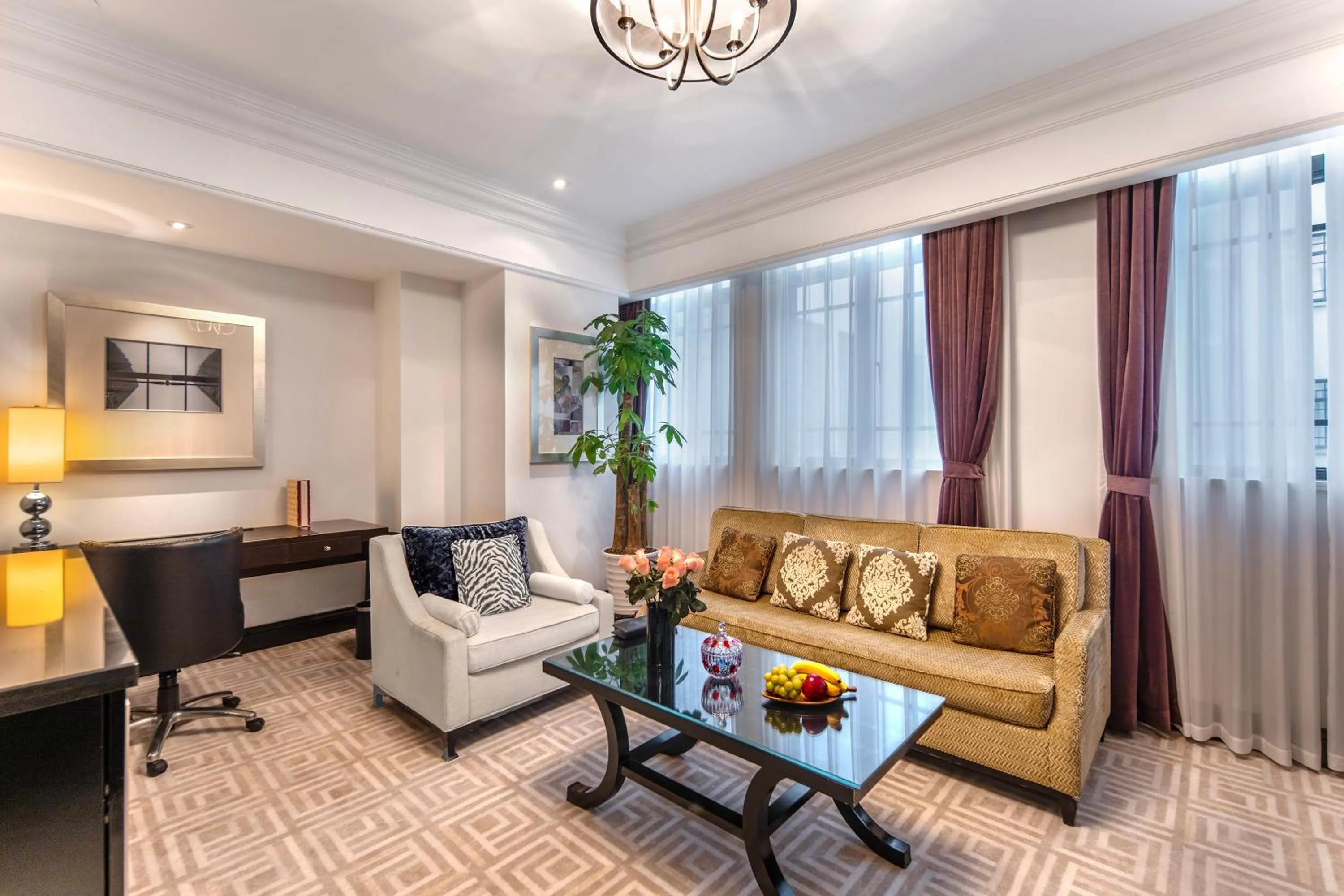 Living room in The Yangtze Boutique Shanghai